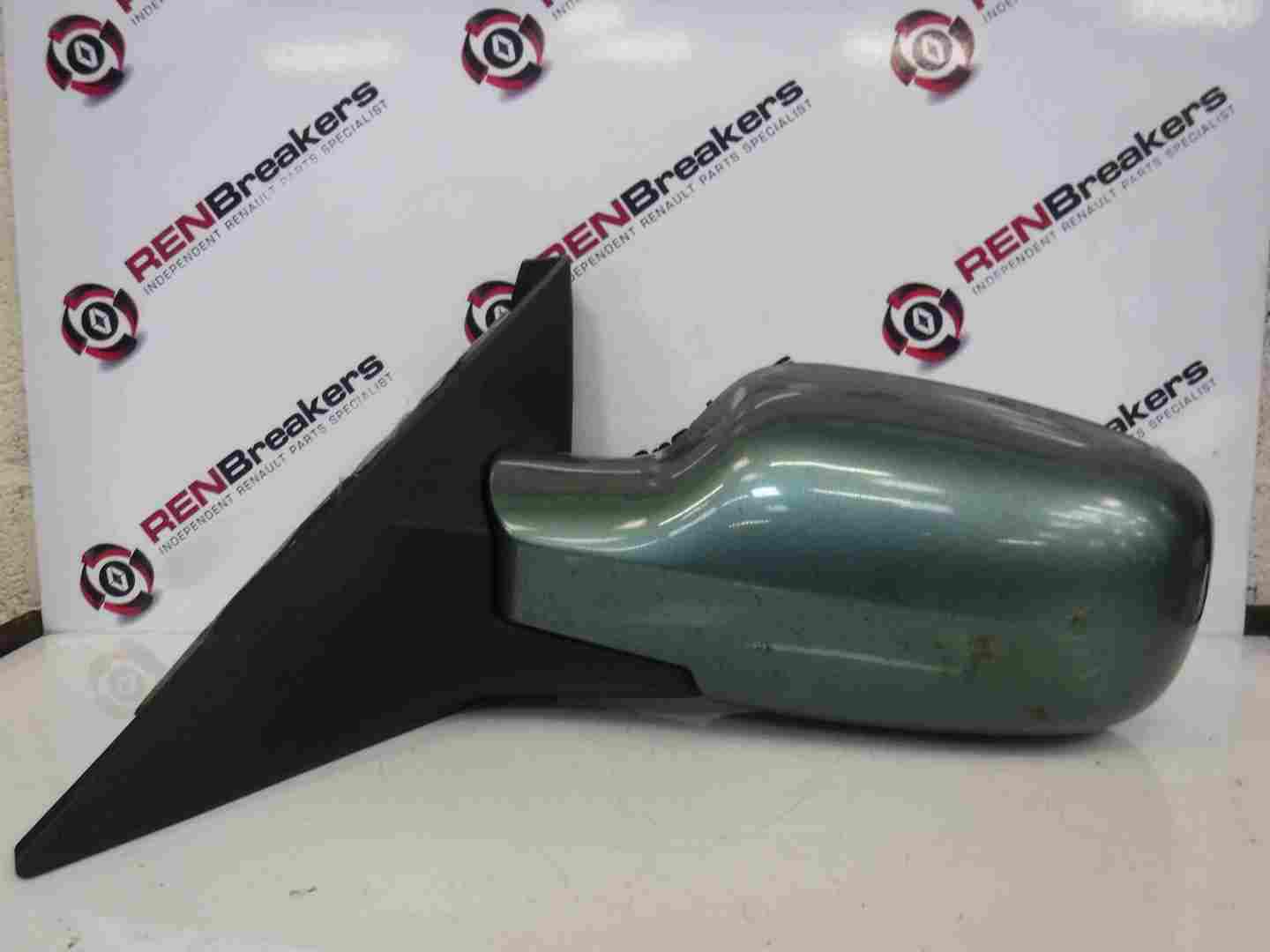 Renault Scenic 2003-2009 Passenger NS Wing Mirror Green TED97