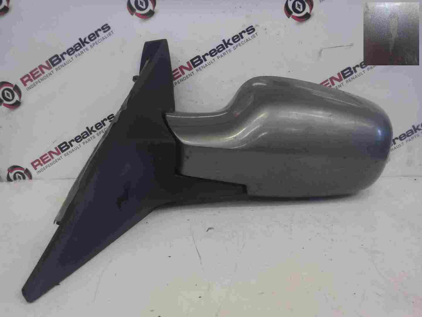 Renault Scenic 2003-2009 Passenger NS Wing Mirror Grey 603