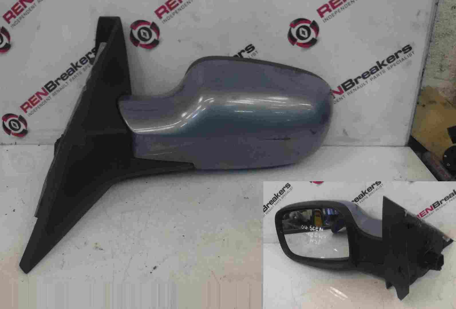 Renault Scenic 2003-2009 Passenger NS Wing Mirror Purple TED47