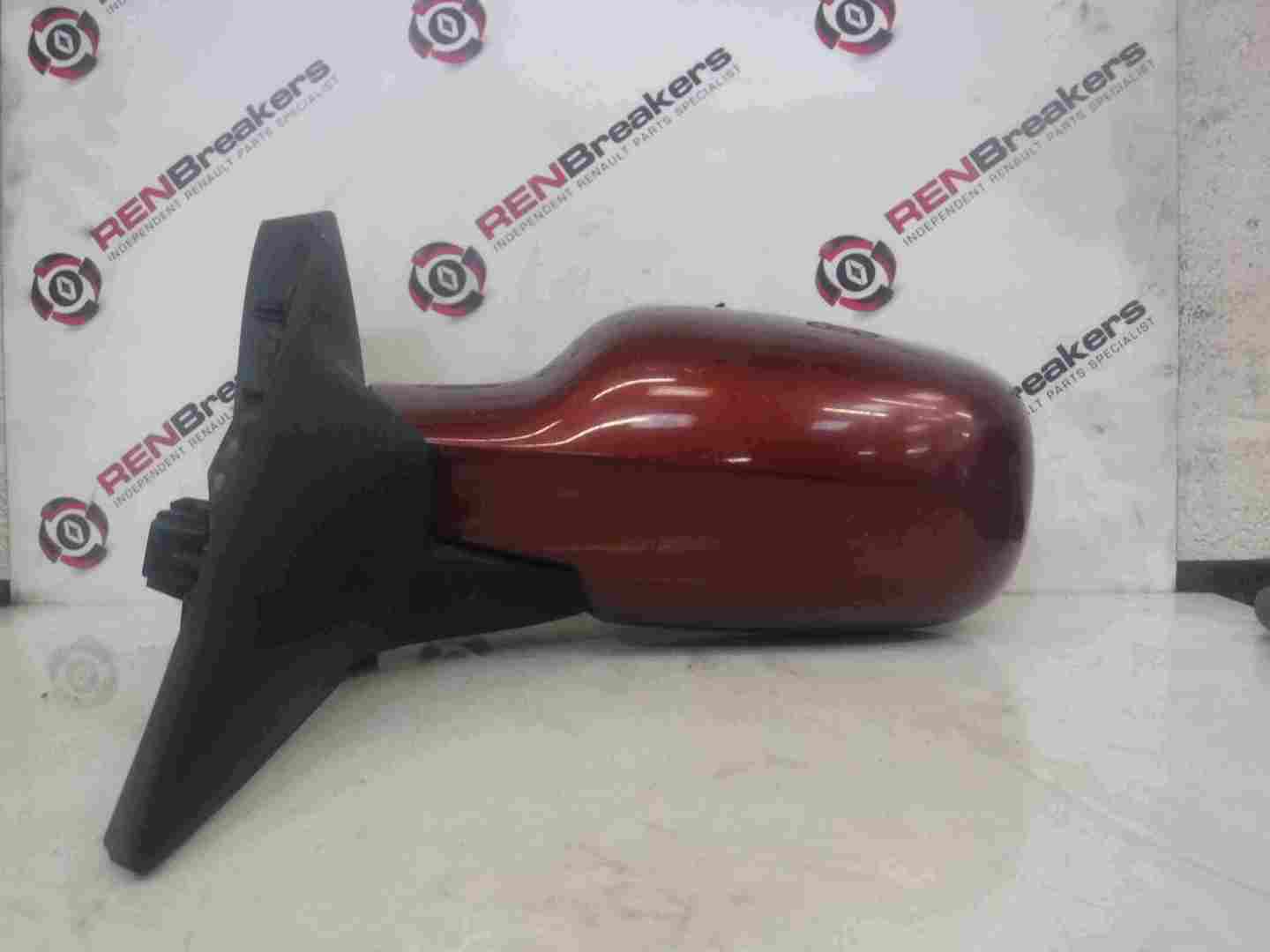 Renault Scenic 2003-2009 Passenger NS Wing Mirror Red TENNG