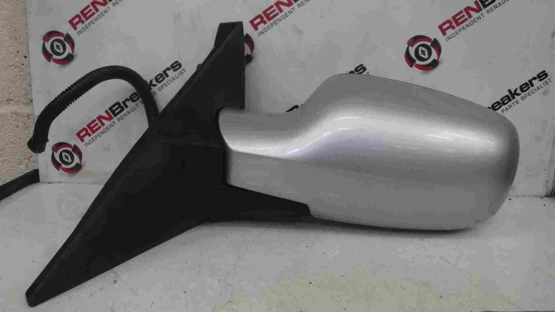 Renault Scenic 2003-2009 Passenger NS Wing Mirror Silver TED69 F