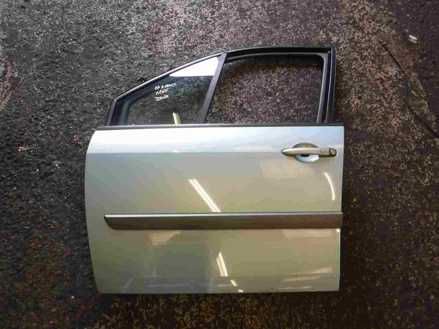 Renault Scenic 2003-2009 Passenger NSF Front Door Blue TERNK
