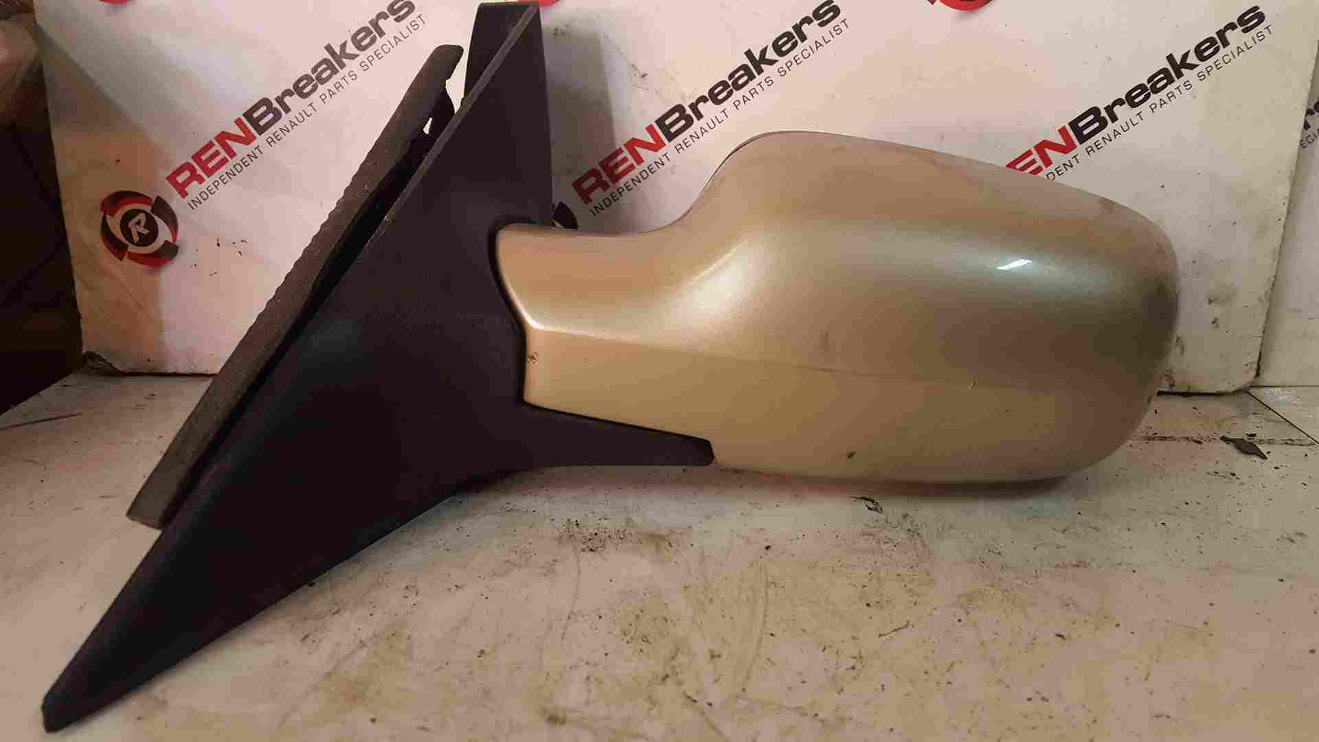 Thumb 5 Renault Scenic 2003-2009 Passenger Ns Wing Mirror Beige Gold Silver Ted11 Power 