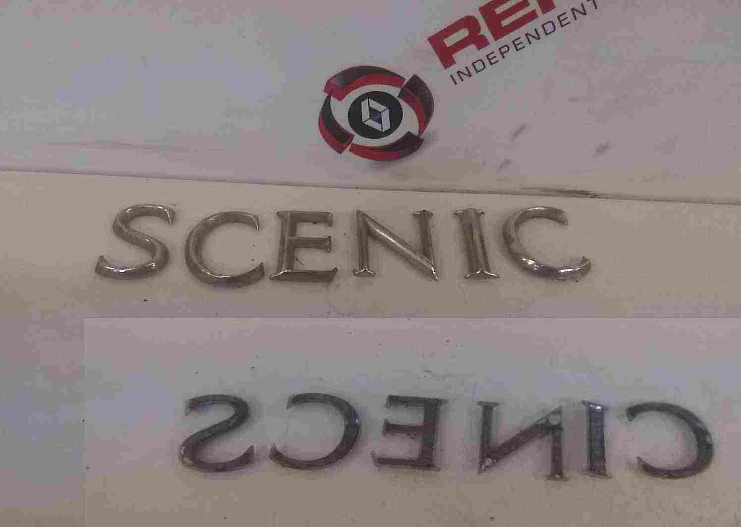 Renault Scenic 2003-2009 Rear Boot Badge Letters Emblem