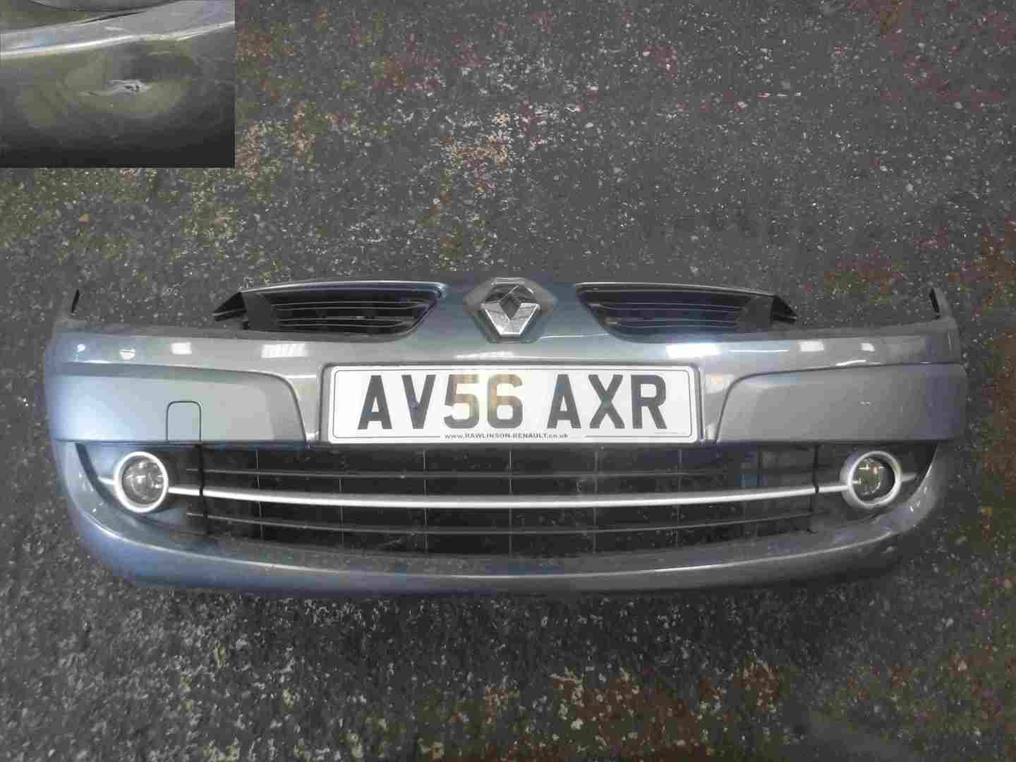 Renault Scenic 2006-2008 Front Bumper FACELIFT Grey TE266