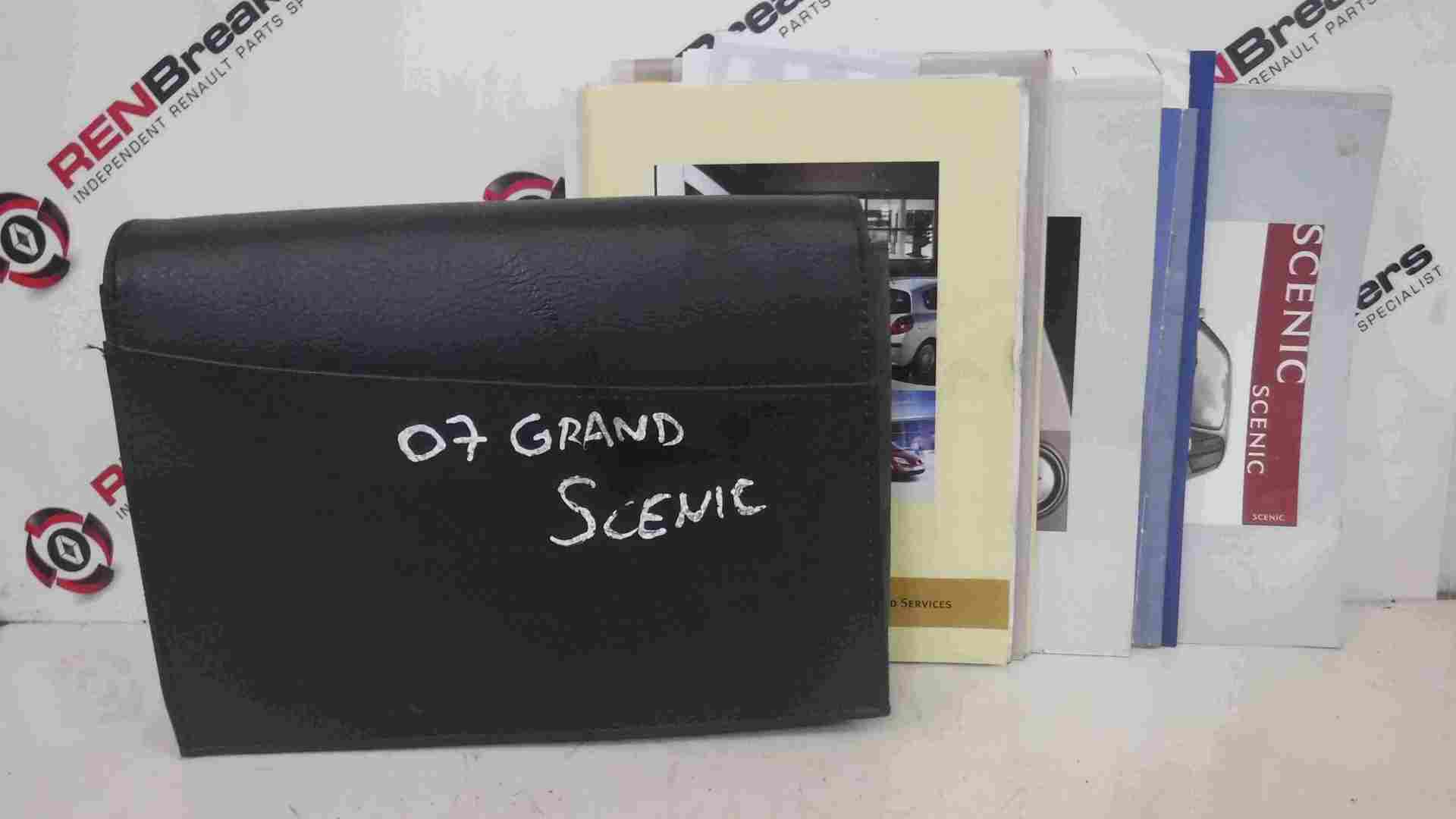 Renault Scenic 2006-2008 Handbook Documents + Booklet Wallet