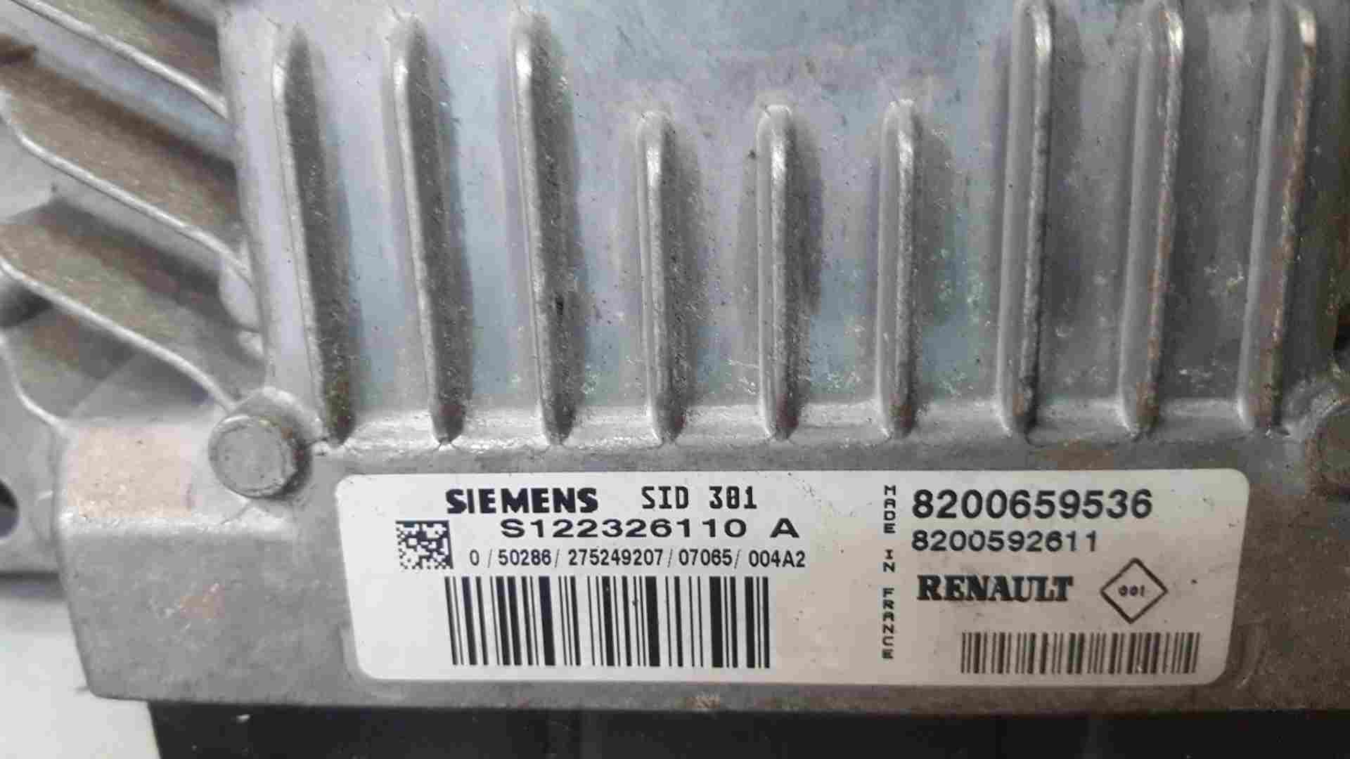 Thumb 4 Renault Scenic 2006-2009 1.5 DCI Ecu SET Uch BCM Steering Lock KEY Card