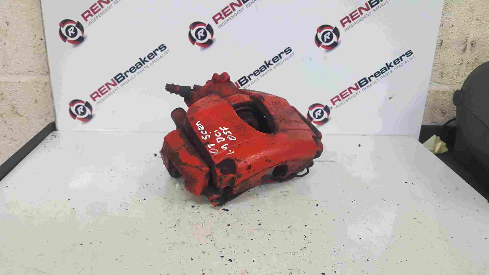 Renault Scenic 2006-2009 1.9 DCi Drivers OSF Front Brake Caliper Red 368