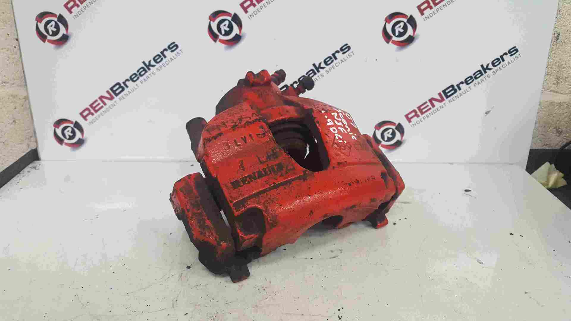 Renault Scenic 2006-2009 1.9 DCi Passenger NSF Front Brake Caliper Red 368