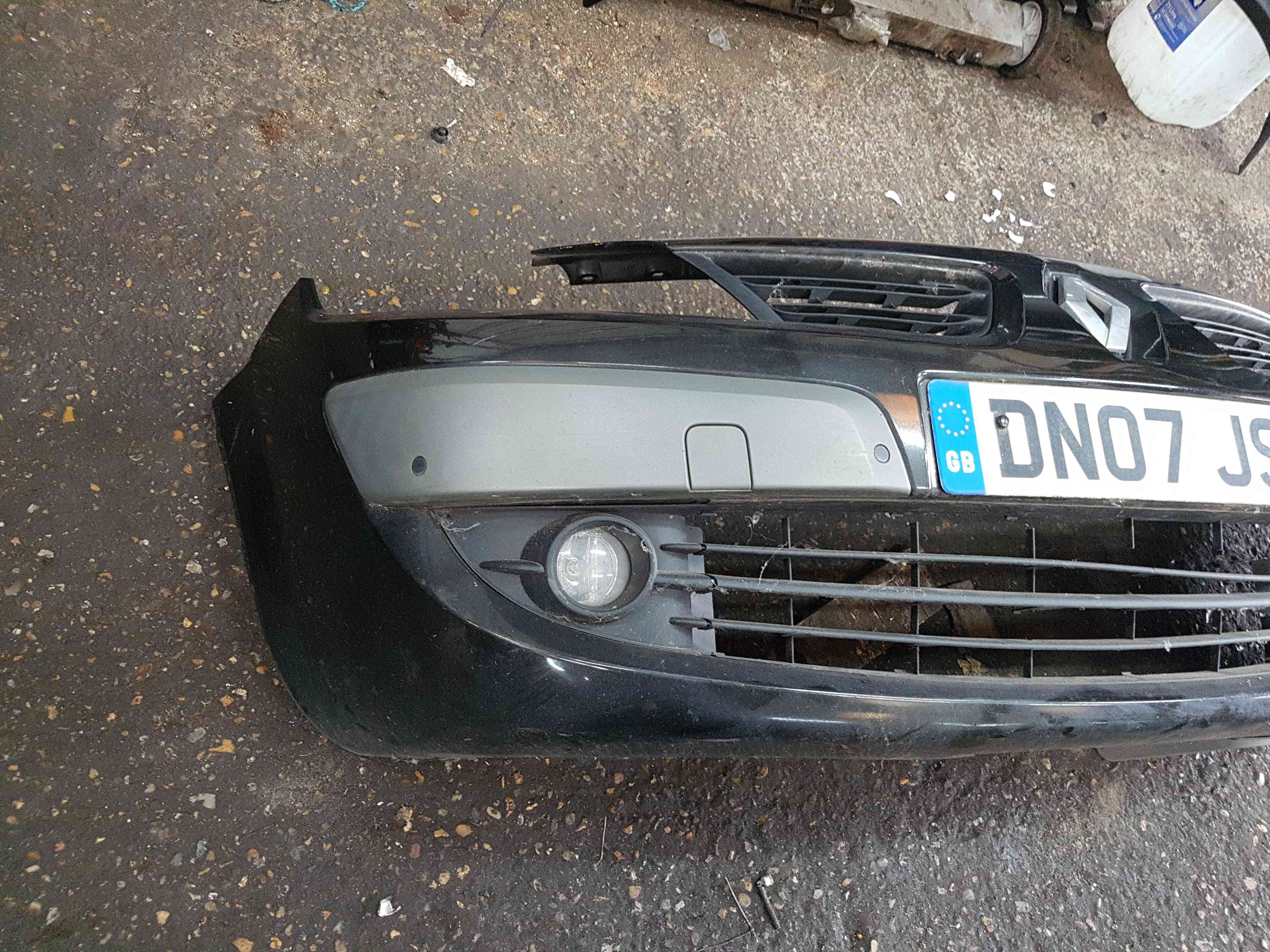 Thumb 6 Renault Scenic 2006-2009 Front Bumper Black 676 Facelift + Sensors