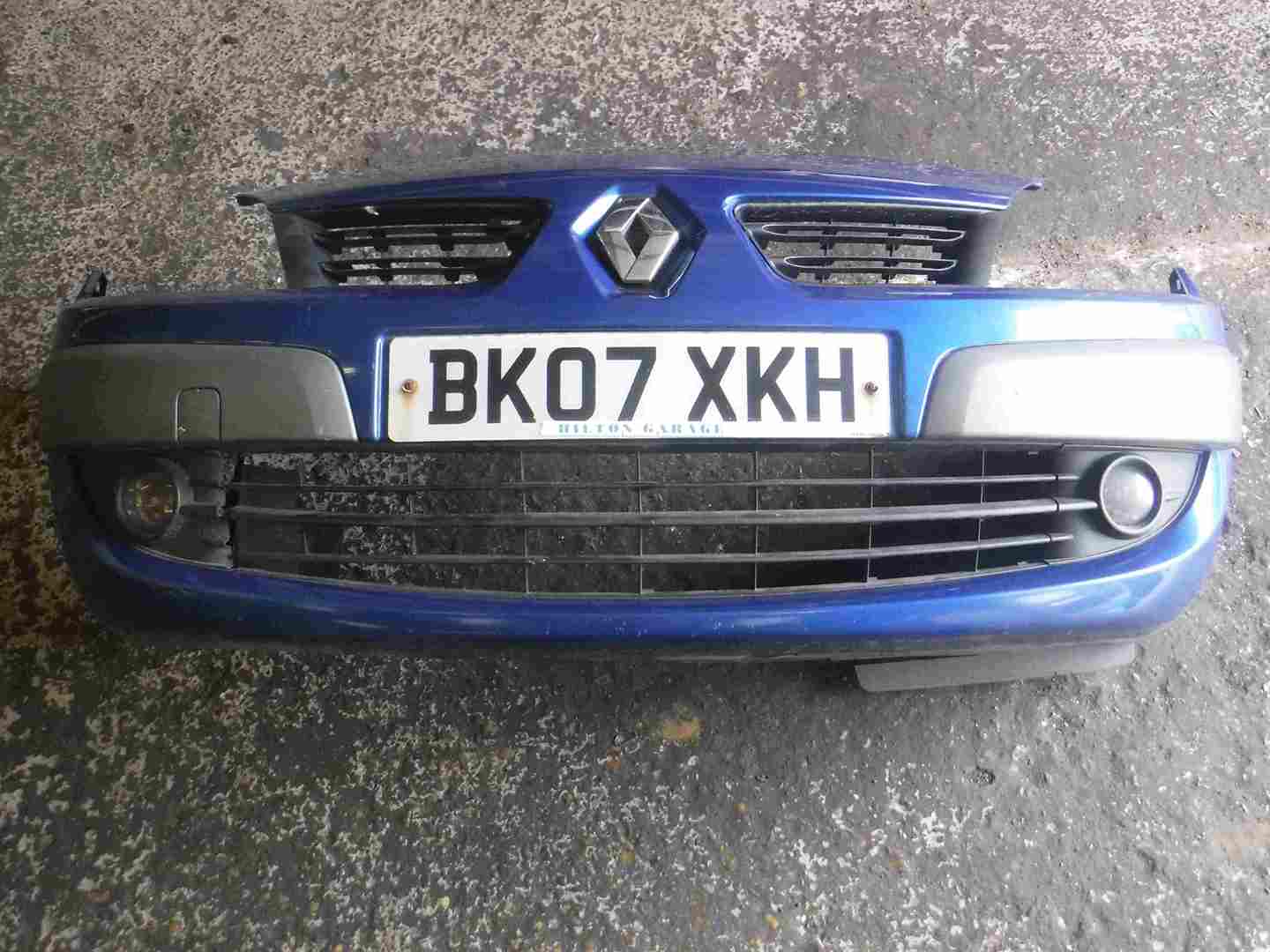 Renault Scenic 2006-2009 Front Bumper Blue FACELIFT