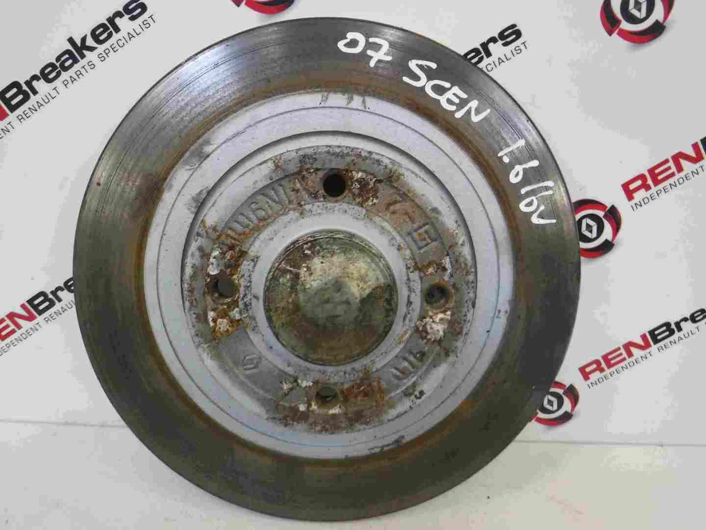 Renault Scenic 2006-2009 Passenger NSR Rear Disc Hub Axle