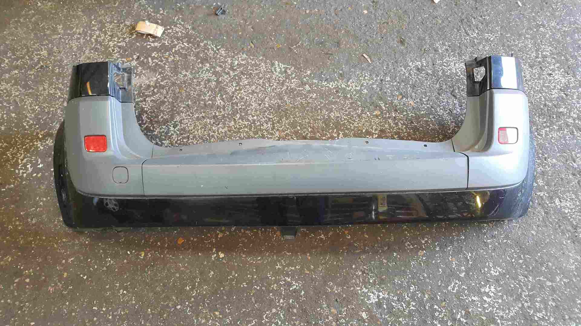 Renault Scenic 2006-2009 Rear Bumper Black 676