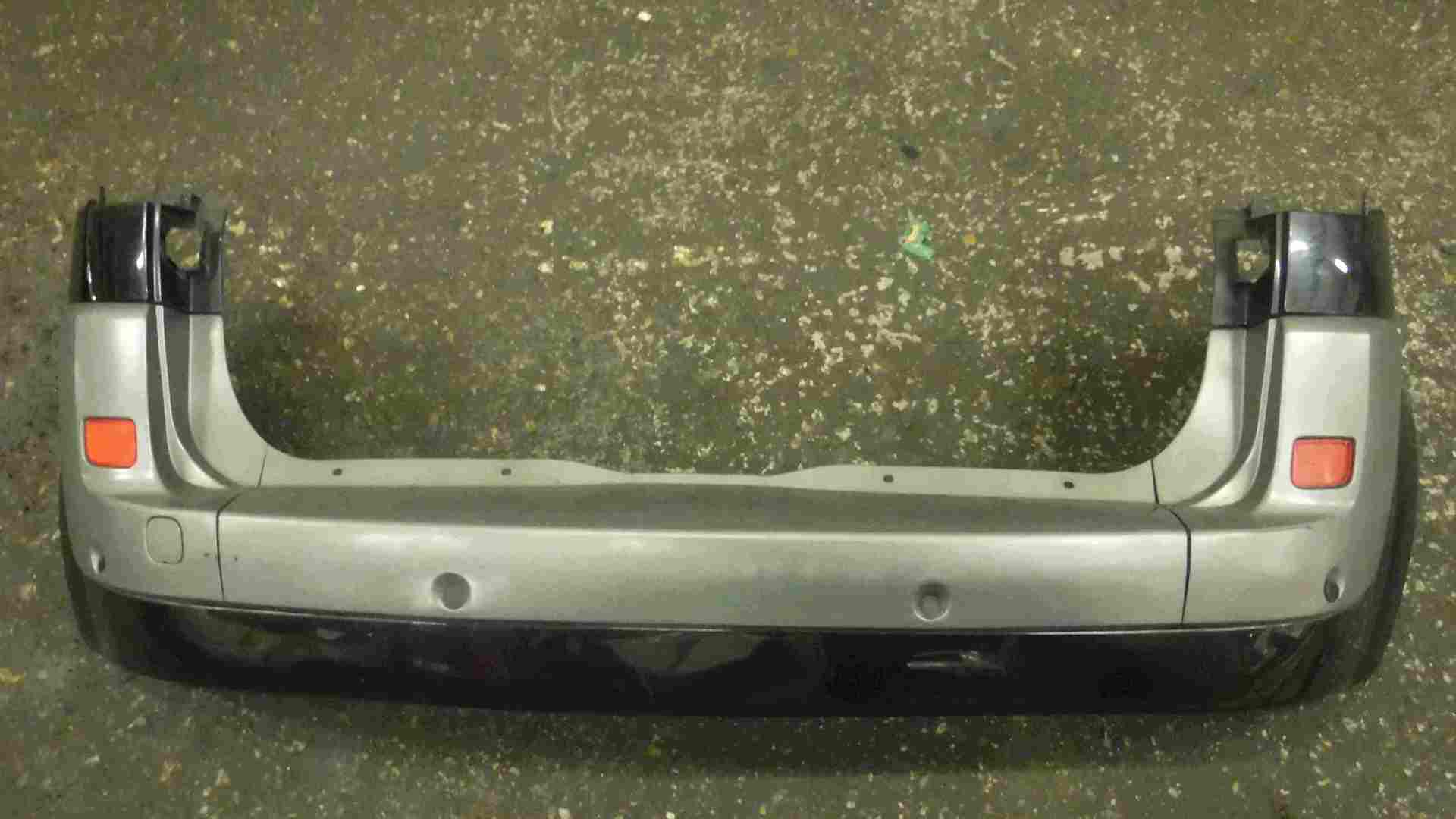 Renault Scenic 2006-2009 Rear Bumper Black 676
