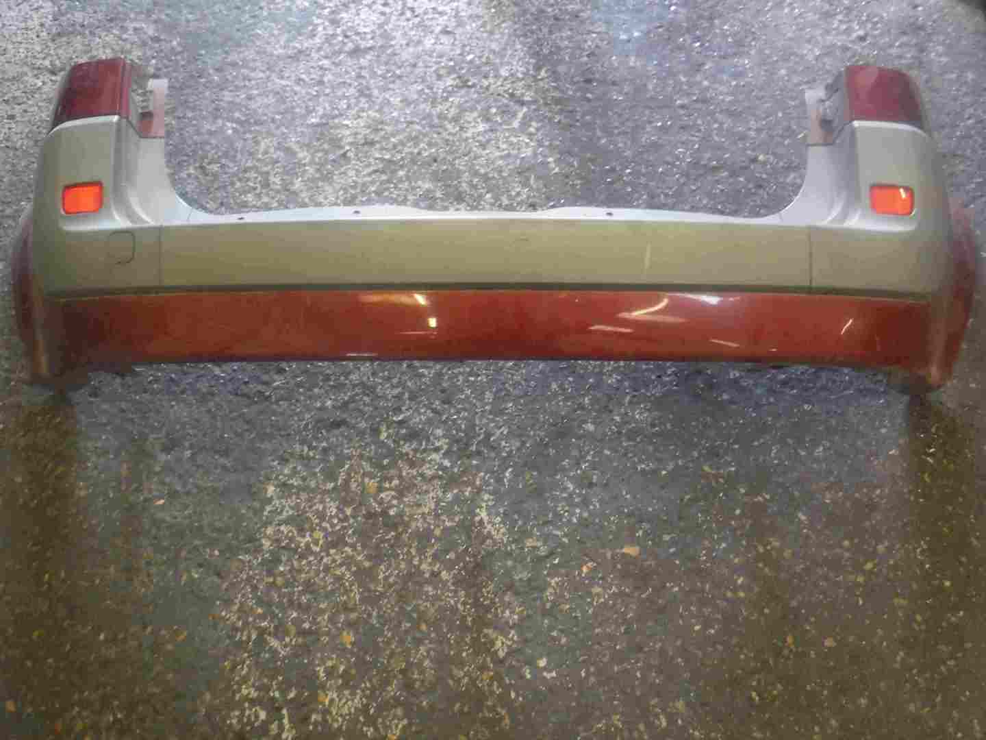 Renault Scenic 2006-2009 Rear Bumper Red TENNG Facelift