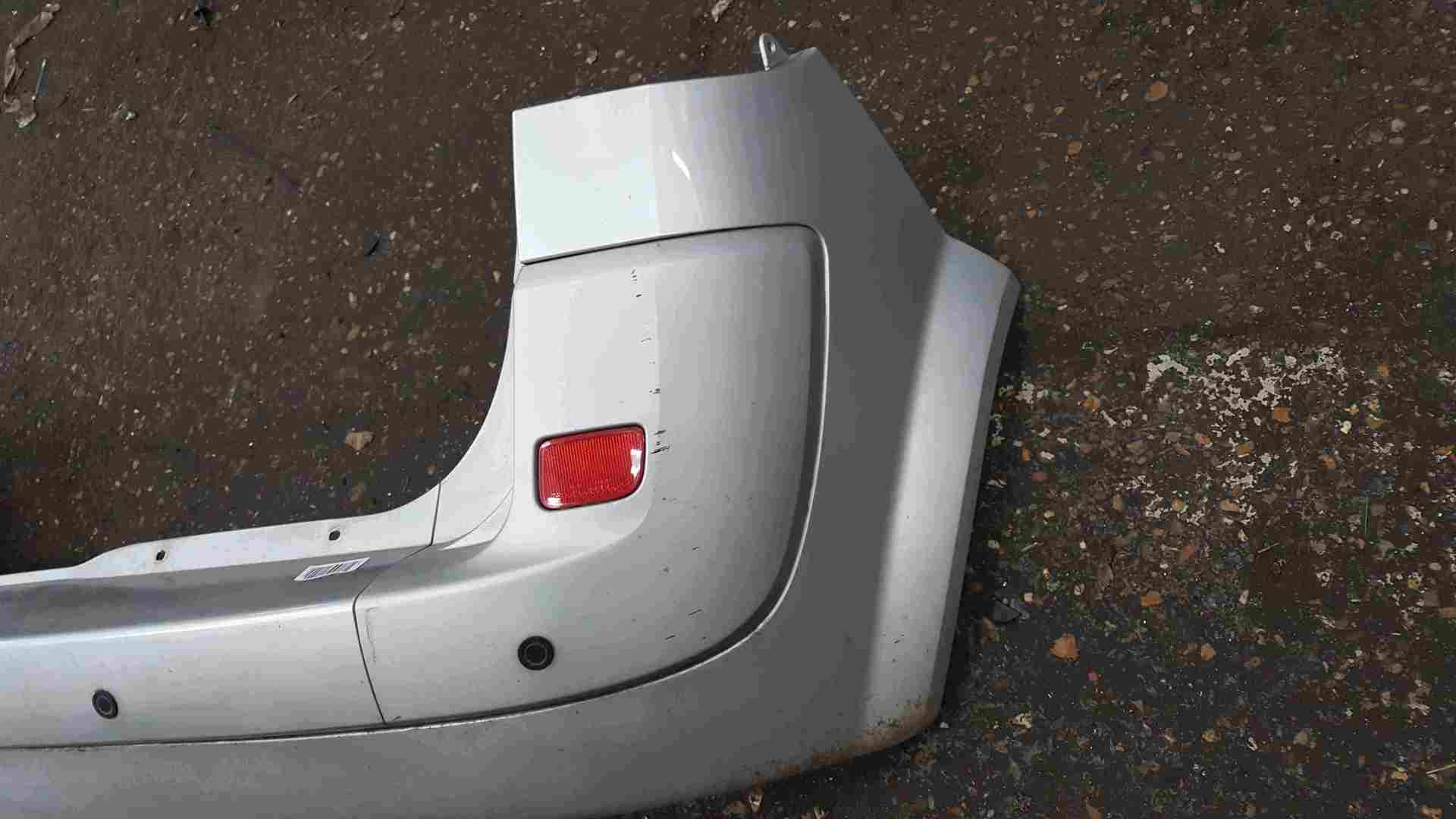 Thumb 2 Renault Scenic 2006-2009 Rear Bumper Silver TED69 Facelift + Parking Sensors
