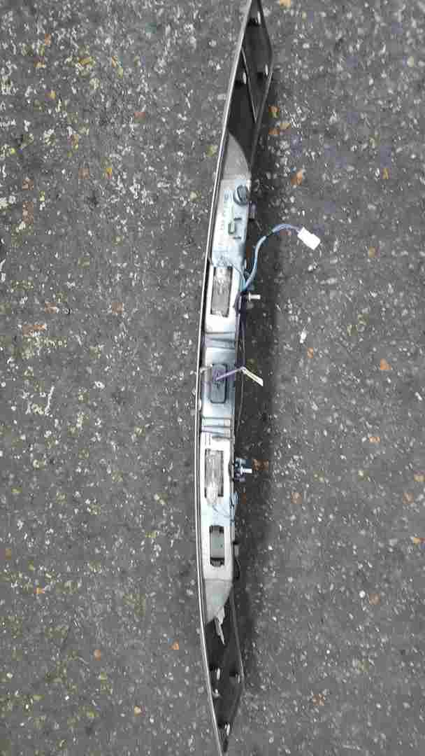 Thumb 3 Renault Scenic 2006-2009 Rear Tailgate Number Plate Holder Trim Silver