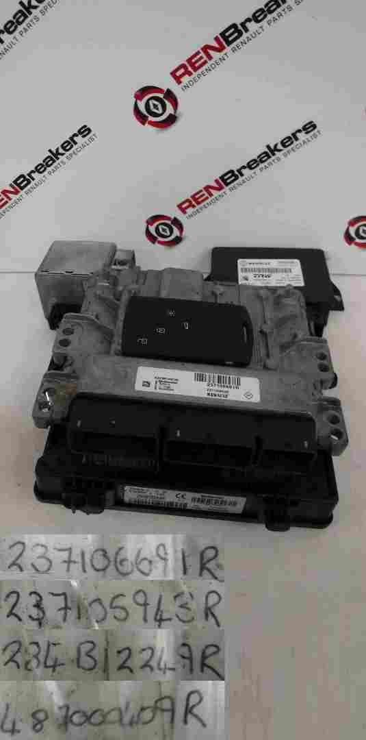 Renault Scenic 2009-2016 1.5 dCi ECU SET UCH BCM Immobiliser + Key Card