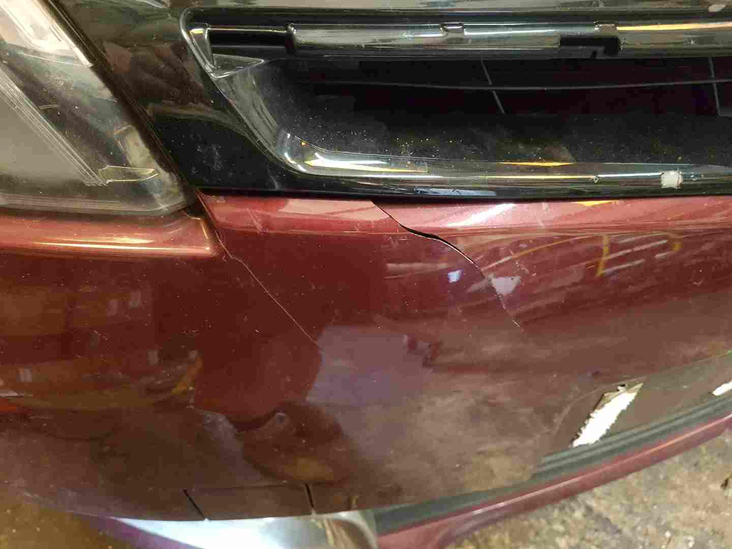 Thumb 6 Renault Scenic 2013-2016 Front Bumper Purple Tennm