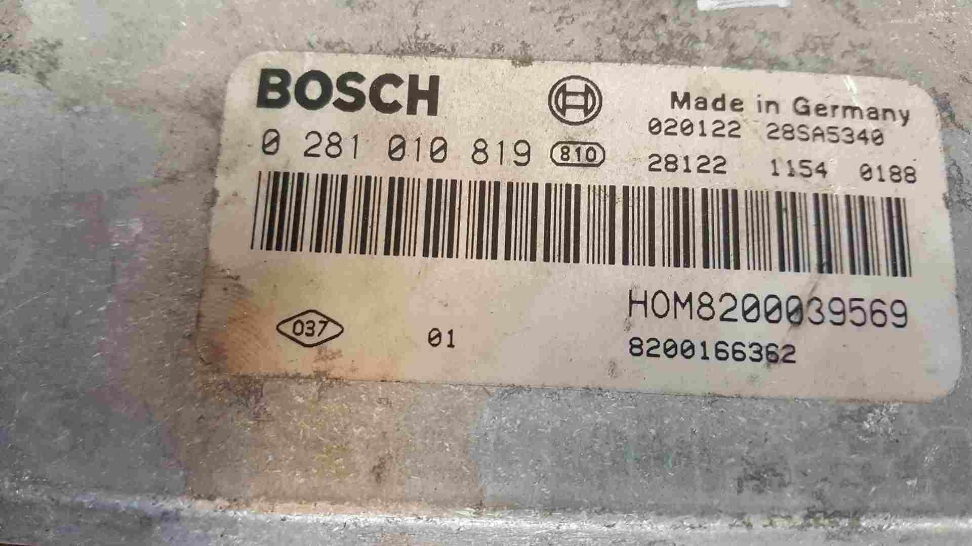 Thumb 2 Renault Scenic MK1 1999-2003 1.9 DCi Engine Control Unit ECU 8200039569