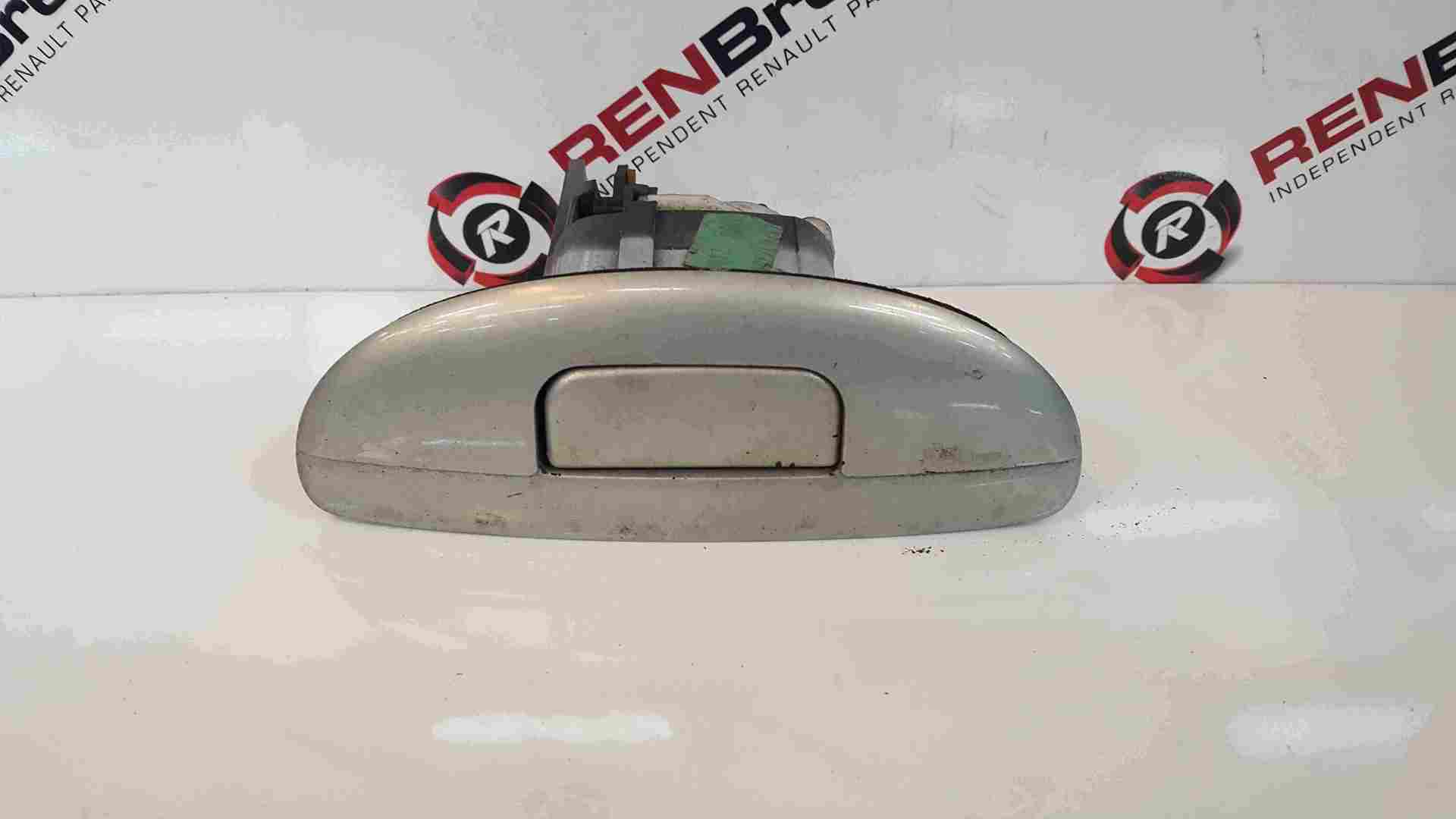 Renault Scenic MK1 1999-2003 Boot Tailgate Lock Mechanism + Button Silver 632
