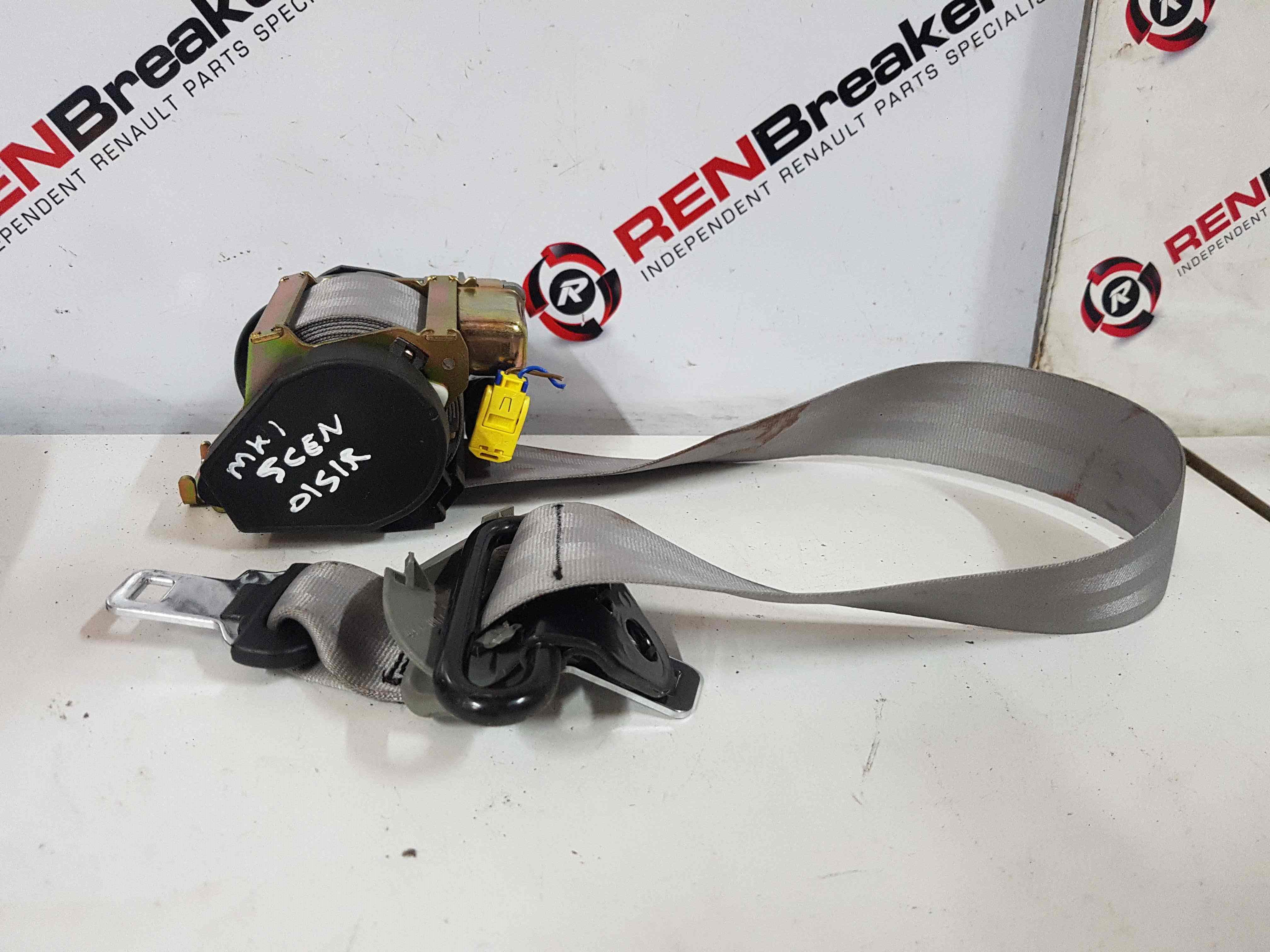 Thumb 3 Renault Scenic MK1 1999-2003 Drivers OSR Rear Seat Belt
