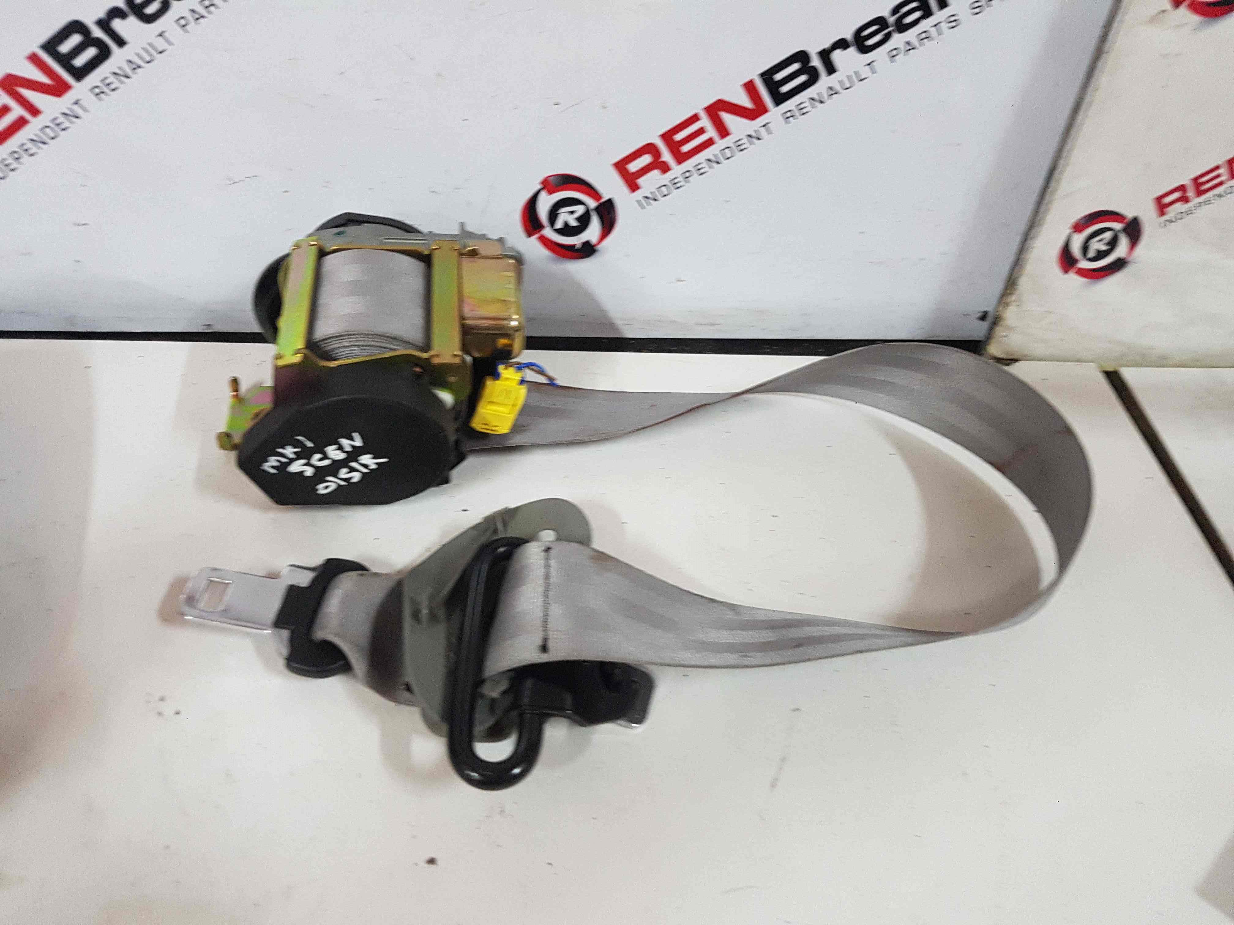 Thumb 4 Renault Scenic MK1 1999-2003 Drivers OSR Rear Seat Belt