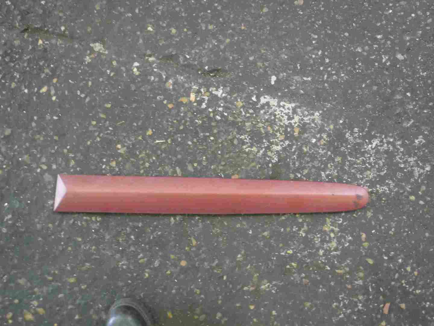 Renault Scenic MK1 1999-2003 FIDJI Drivers OSR Rear Door Moulding Trim Red TEB76