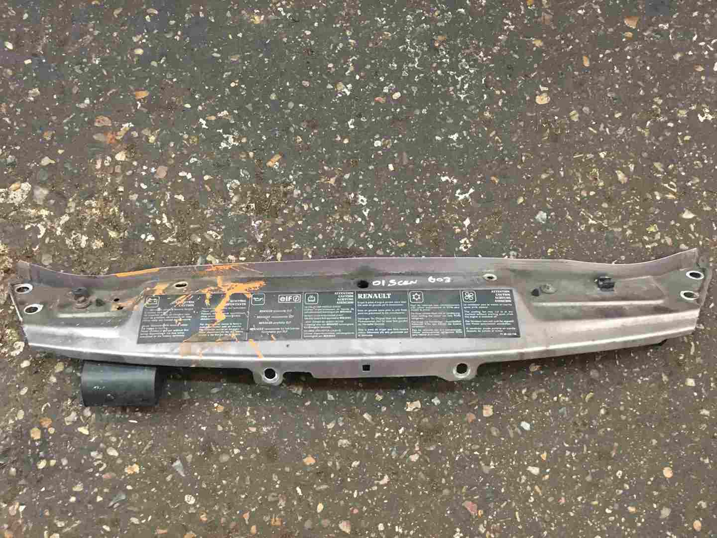 Renault Scenic MK1 1999-2003 Front Slam Panel Silver 632