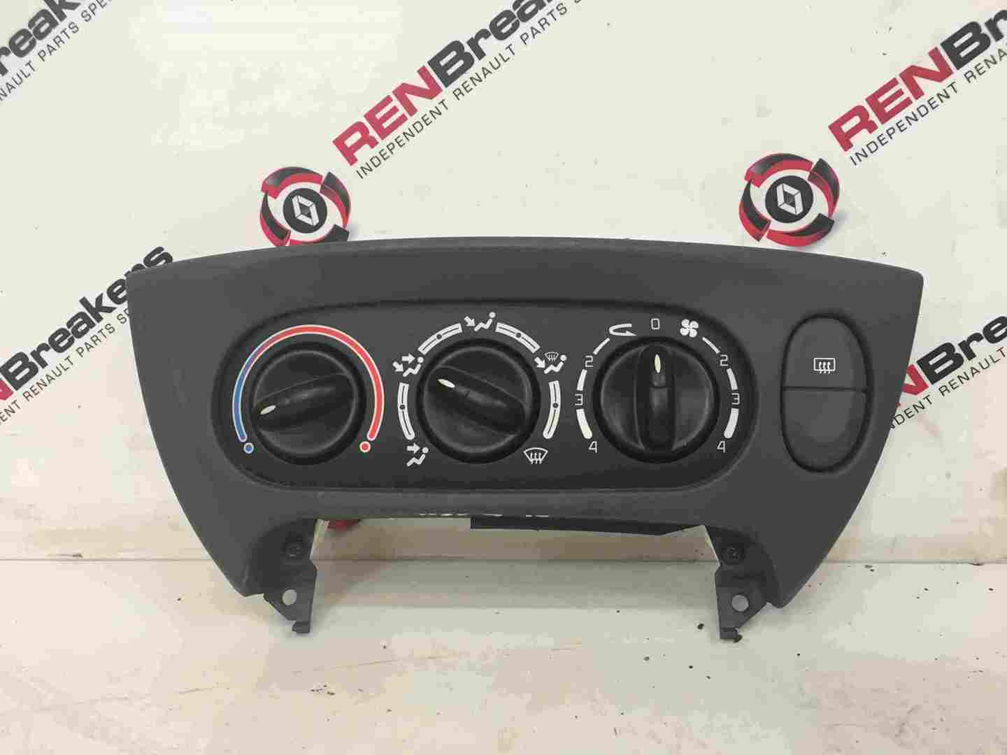 Renault Scenic MK1 1999-2003 Heater Controls Switches Panel NO AC