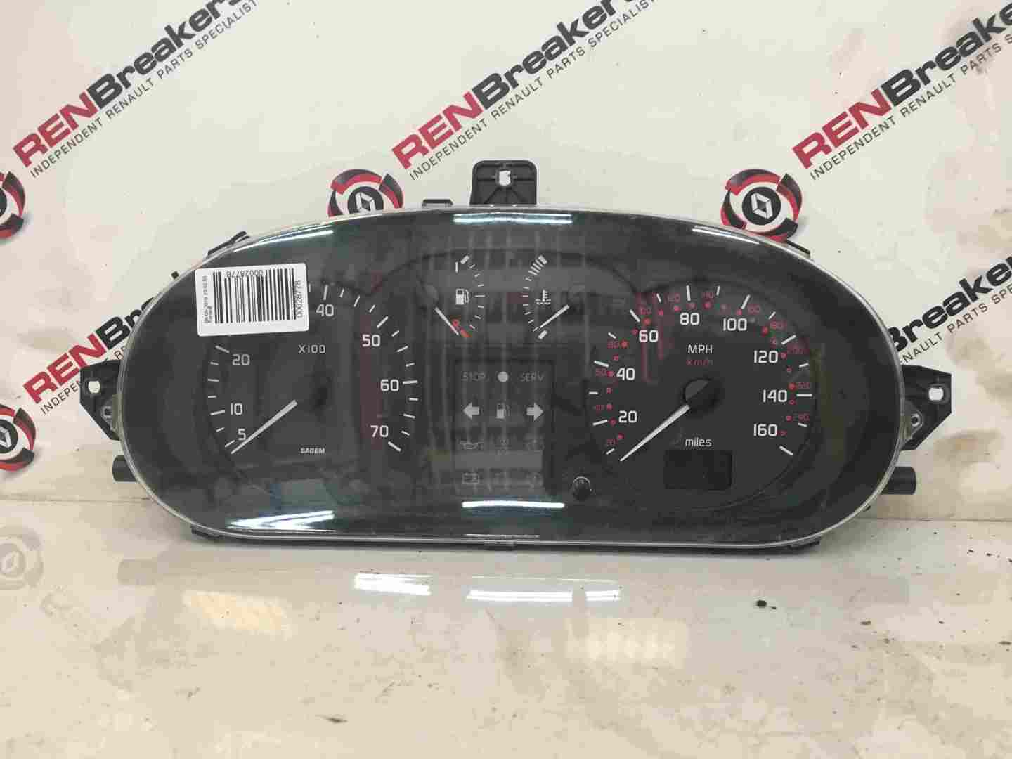 Renault Scenic MK1 1999-2003 Instrument Panel Dials Clocks 83K 8200032767