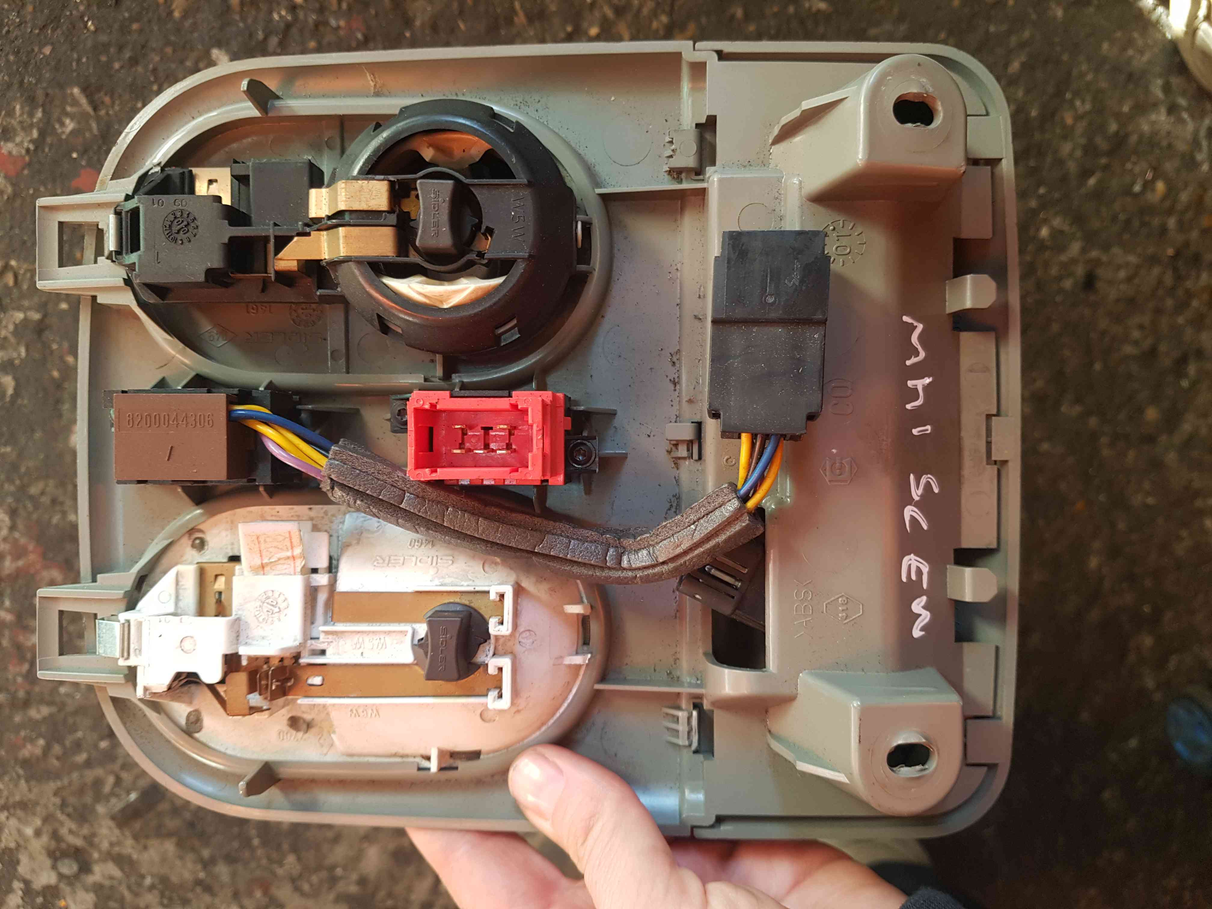Thumb 4 Renault Scenic MK1 1999-2003 Interior Light MAP Roof Courtesy SUN Roof Switch