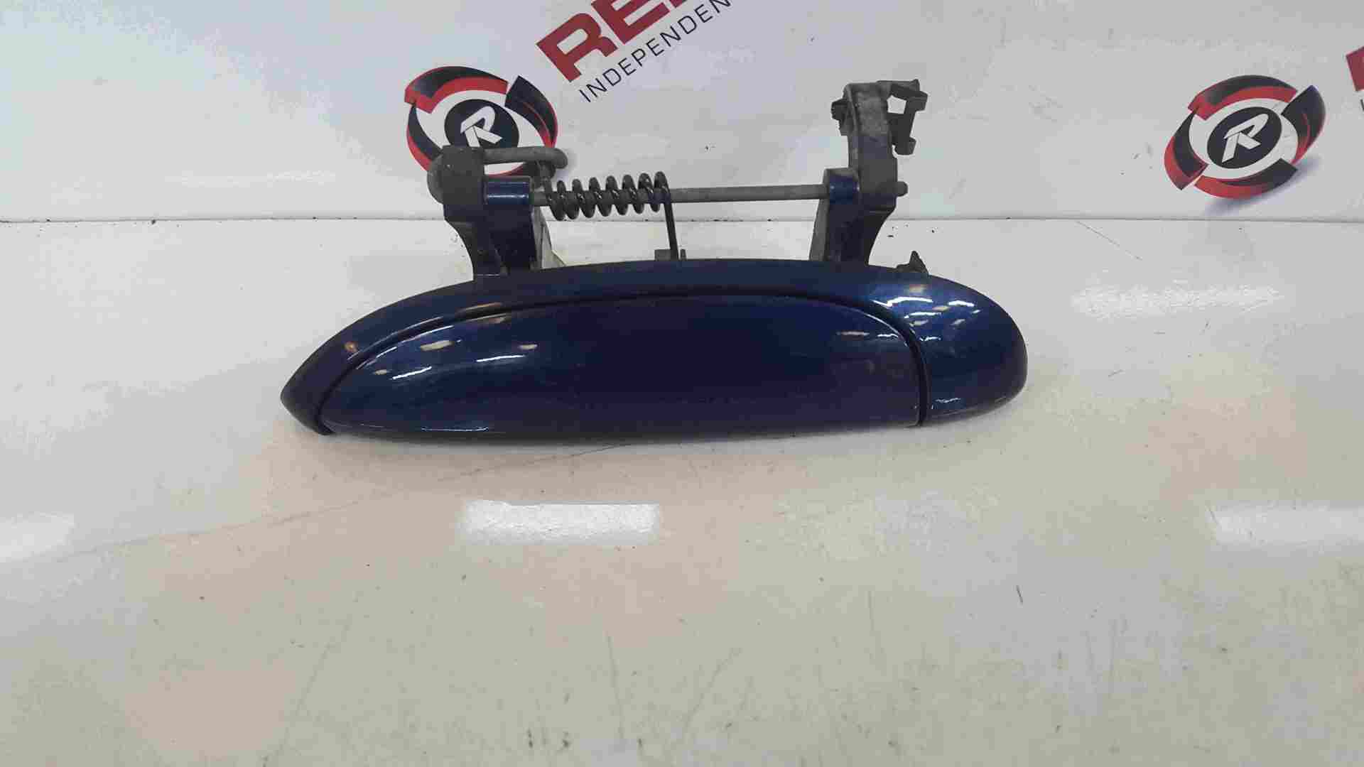 Renault Scenic MK1 1999-2003 Passenger NSR Rear Exterior Door Handle Blue TED44