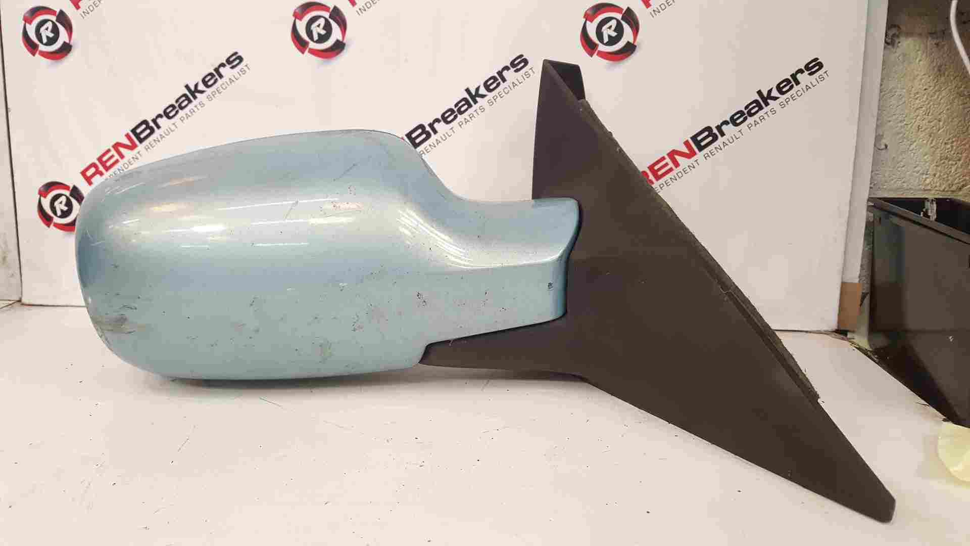 Thumb 2 Renault Scenic MK2 2003-2009 Drivers OS Wing Mirror Blue TERNK
