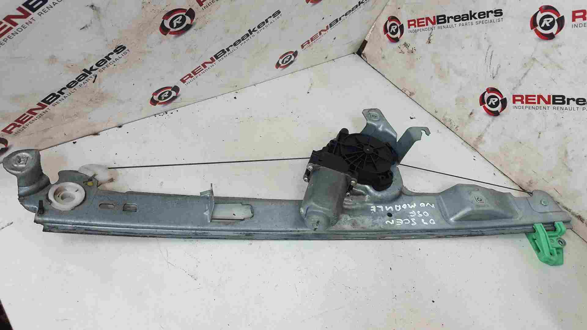 Thumb 3 Renault Scenic MK2 2003-2009 Drivers OSF Front Motor Regulator 2 PIN
