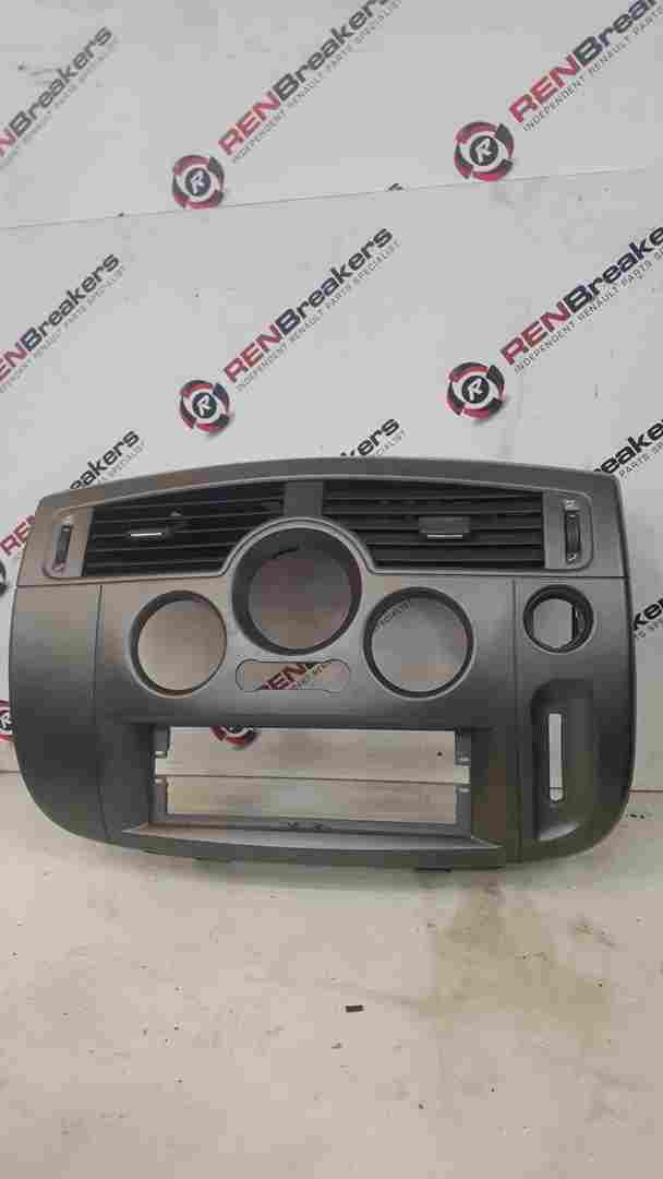 Renault Scenic MK2 2003-2009 Heater Cd Player Surround Vent Trim Panel 8200233719