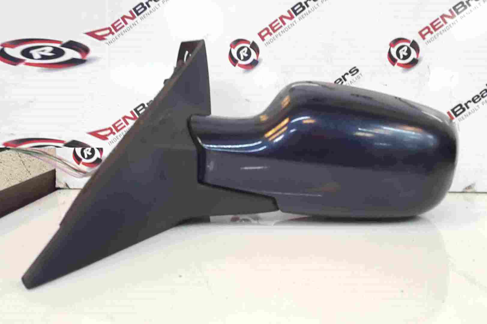 Renault Scenic MK2 2003-2009 Passenger NS Wing Mirror Blue 472