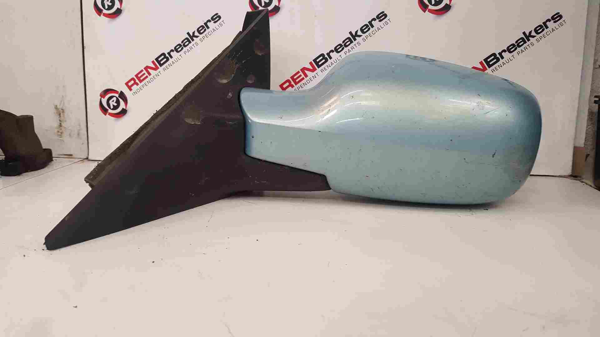 Renault Scenic MK2 2003-2009 Passenger NS Wing Mirror Blue TERNK
