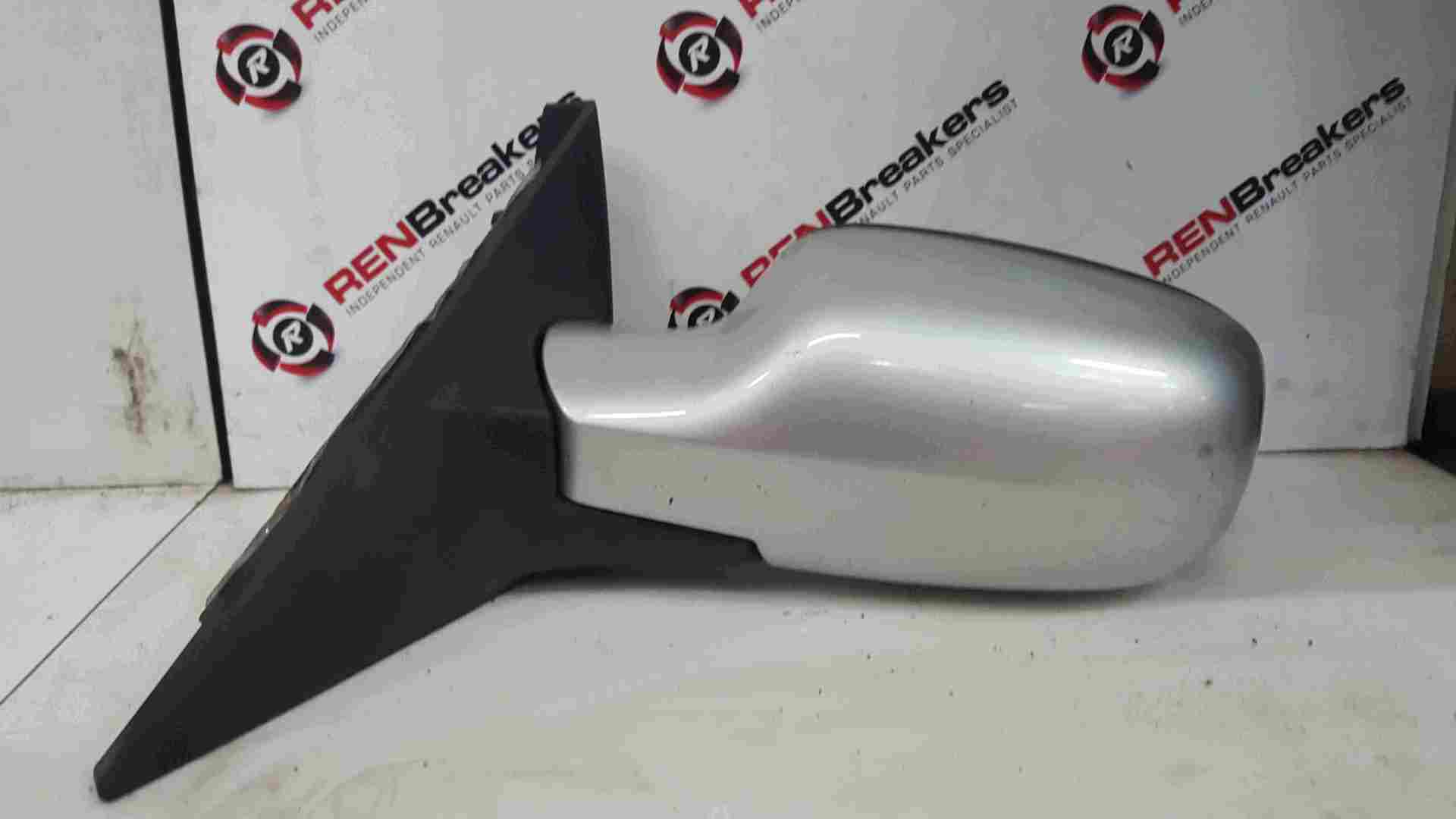 Thumb 3 Renault Scenic MK2 2003-2009 Passenger NS Wing Mirror Silver TED69