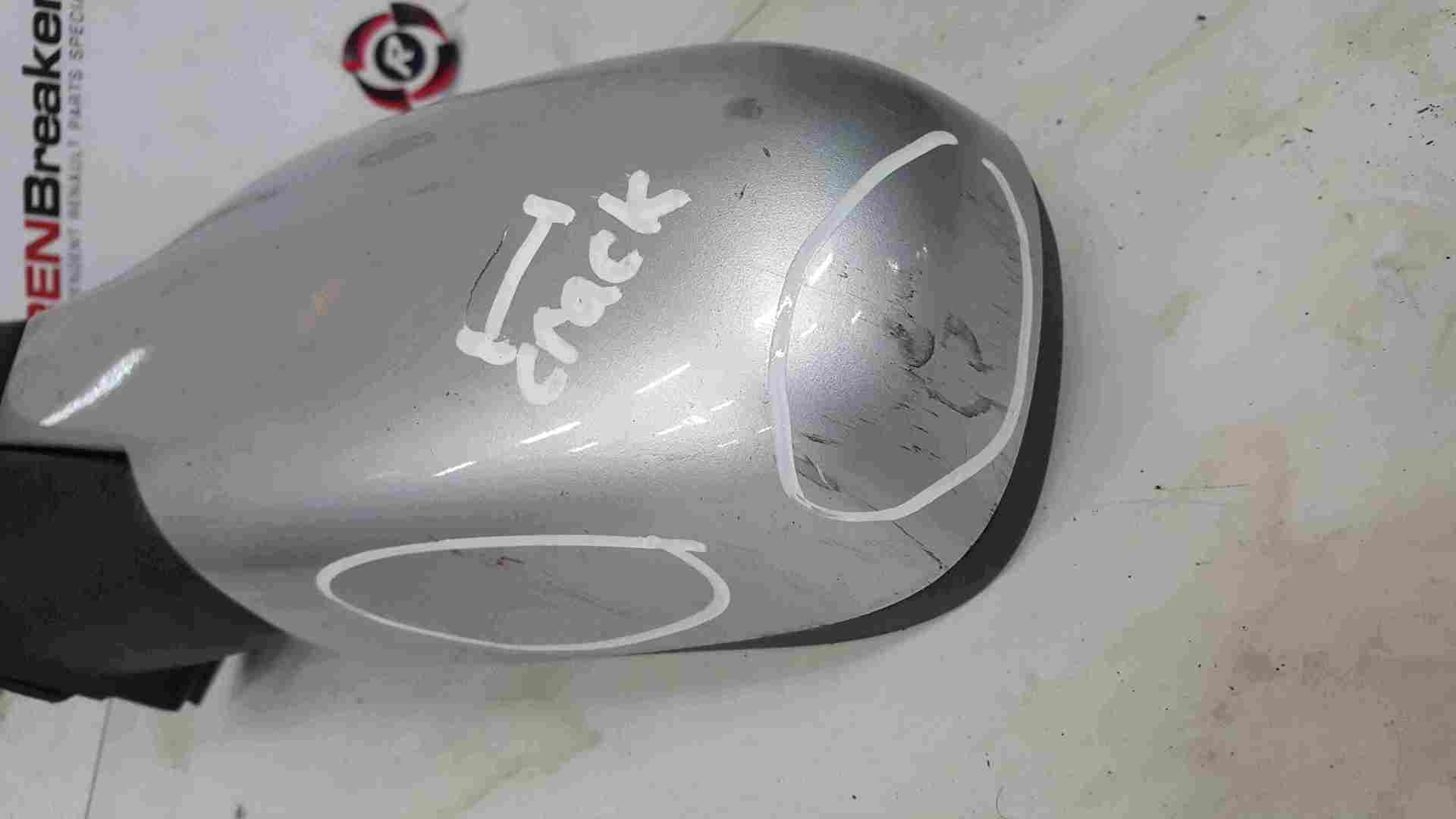 Thumb 2 Renault Scenic MK2 2003-2009 Passenger NS Wing Mirror Silver TED69