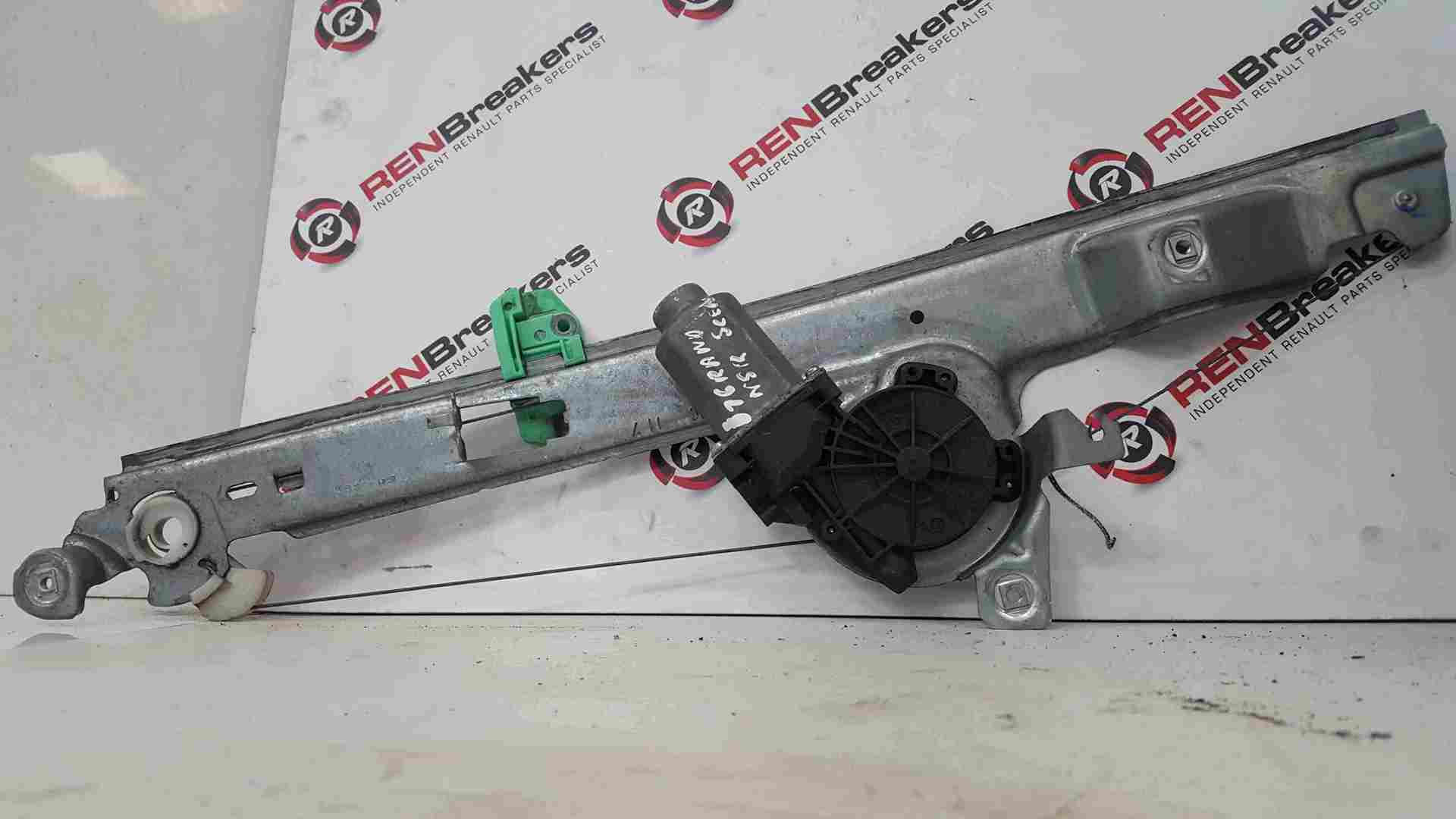 Renault Scenic MK2 2003-2009 Passenger NSR Rear Window Motor Reg 2pin