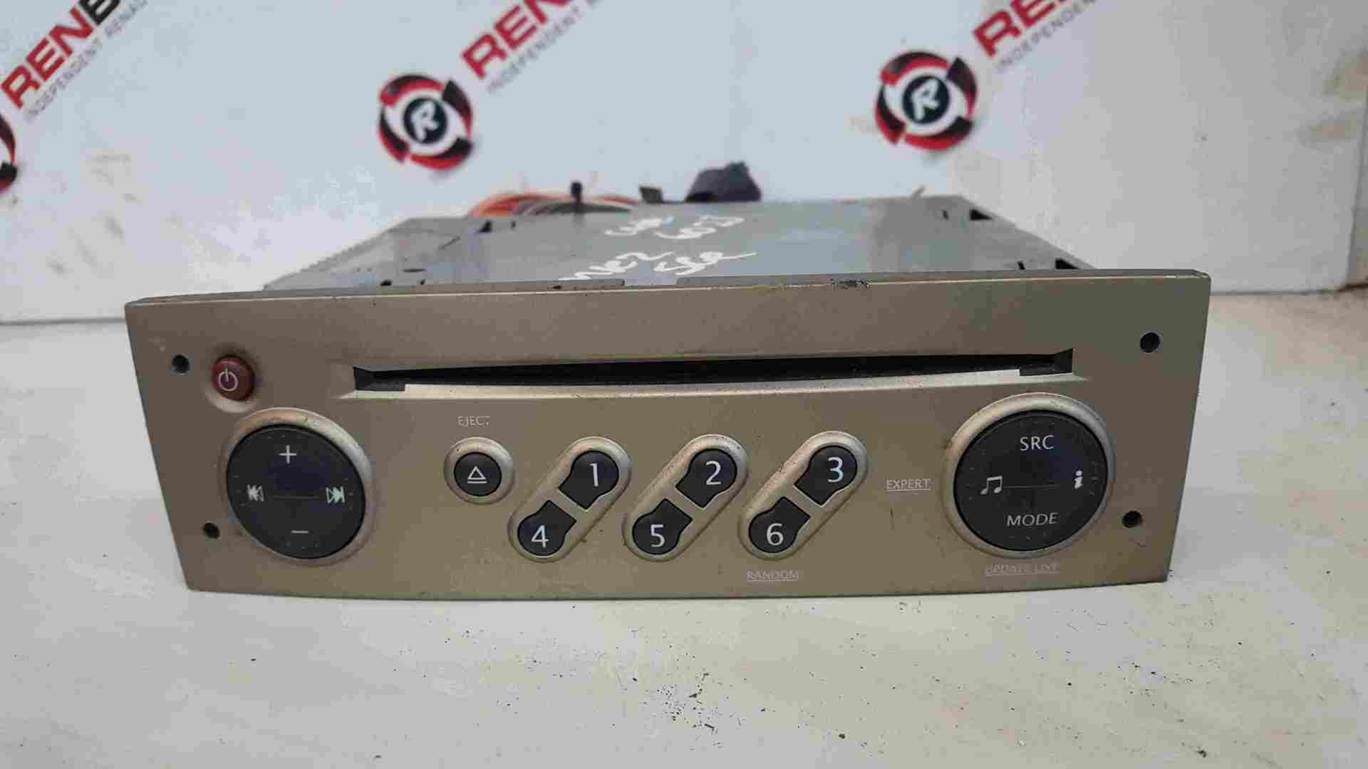 Renault Scenic MK2 2003-2009 Radio Cd Player Update List + Code Gold