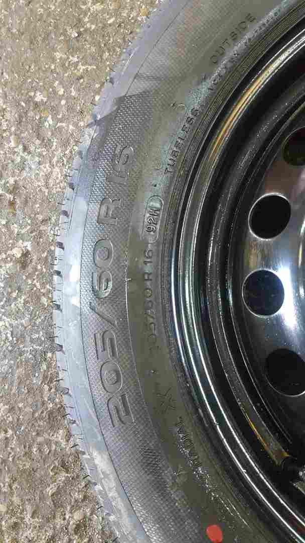 Thumb 4 Renault Scenic MK2 2003-2009 Steel Wheel Spare + Tyre 205 60 16 NEW