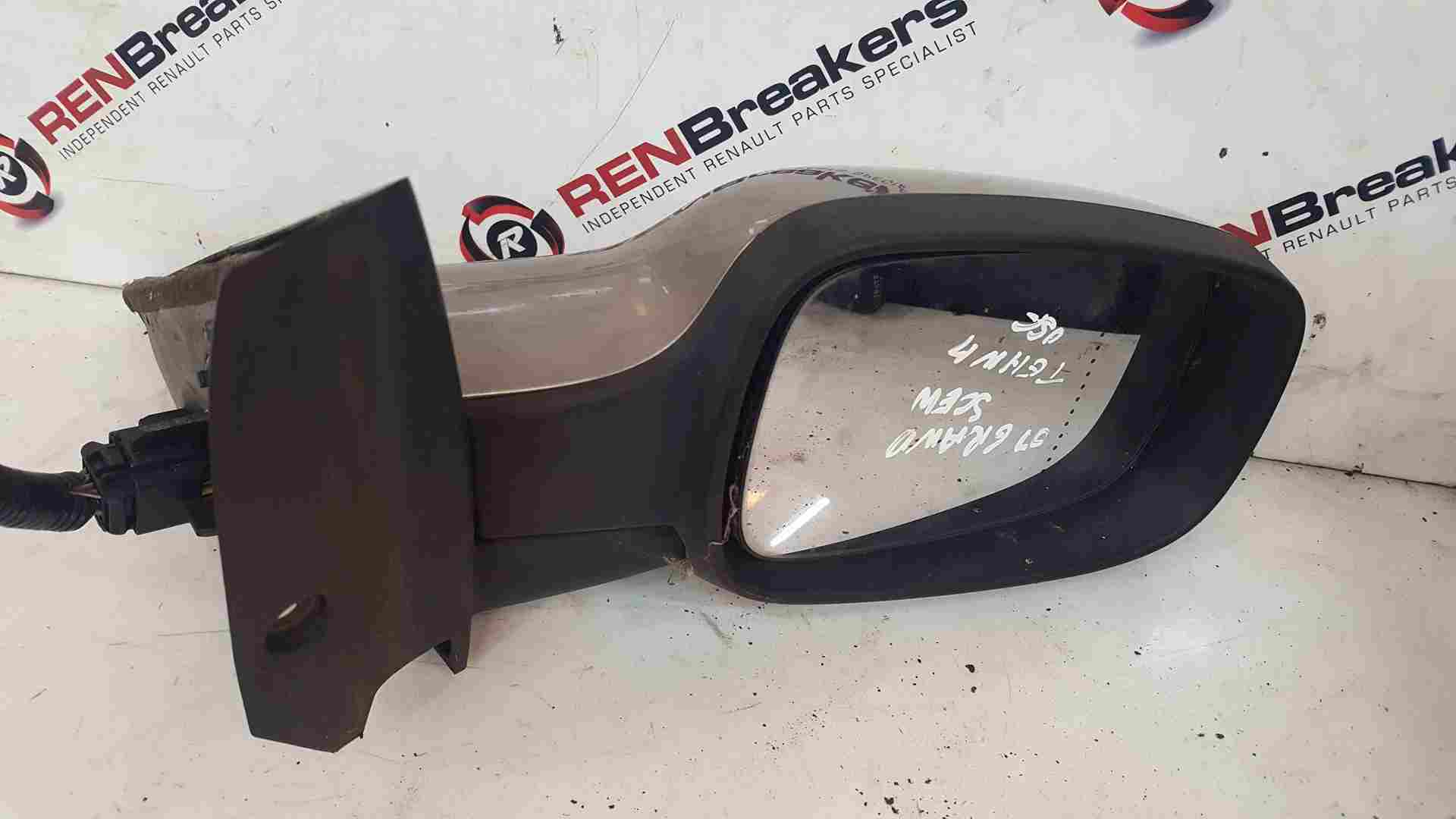 Thumb 5 Renault Scenic MK2 2006-2009 Drivers Os Wing Mirror Beige Tehnk Electric