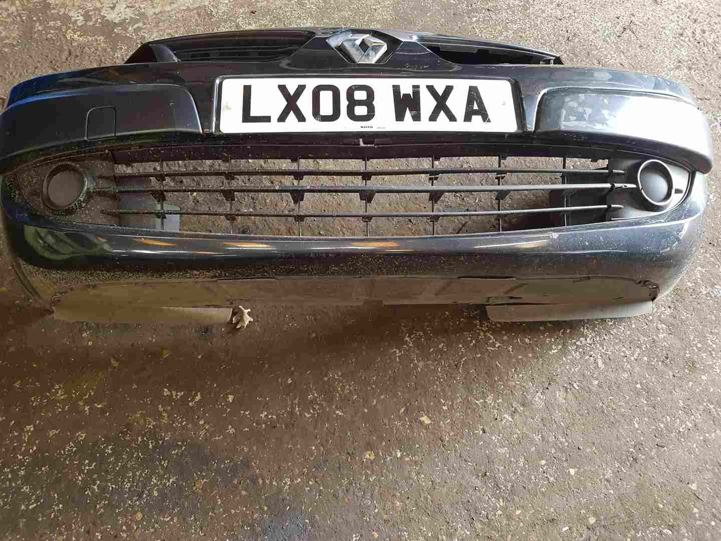 Thumb 3 Renault Scenic MK2 2006-2009 Front Bumper Grey teb66