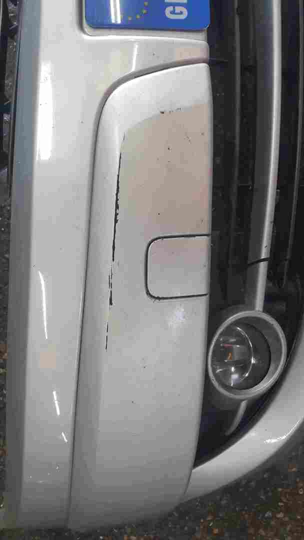 Thumb 3 Renault Scenic MK2 2006-2009 Front Bumper Silver TED69