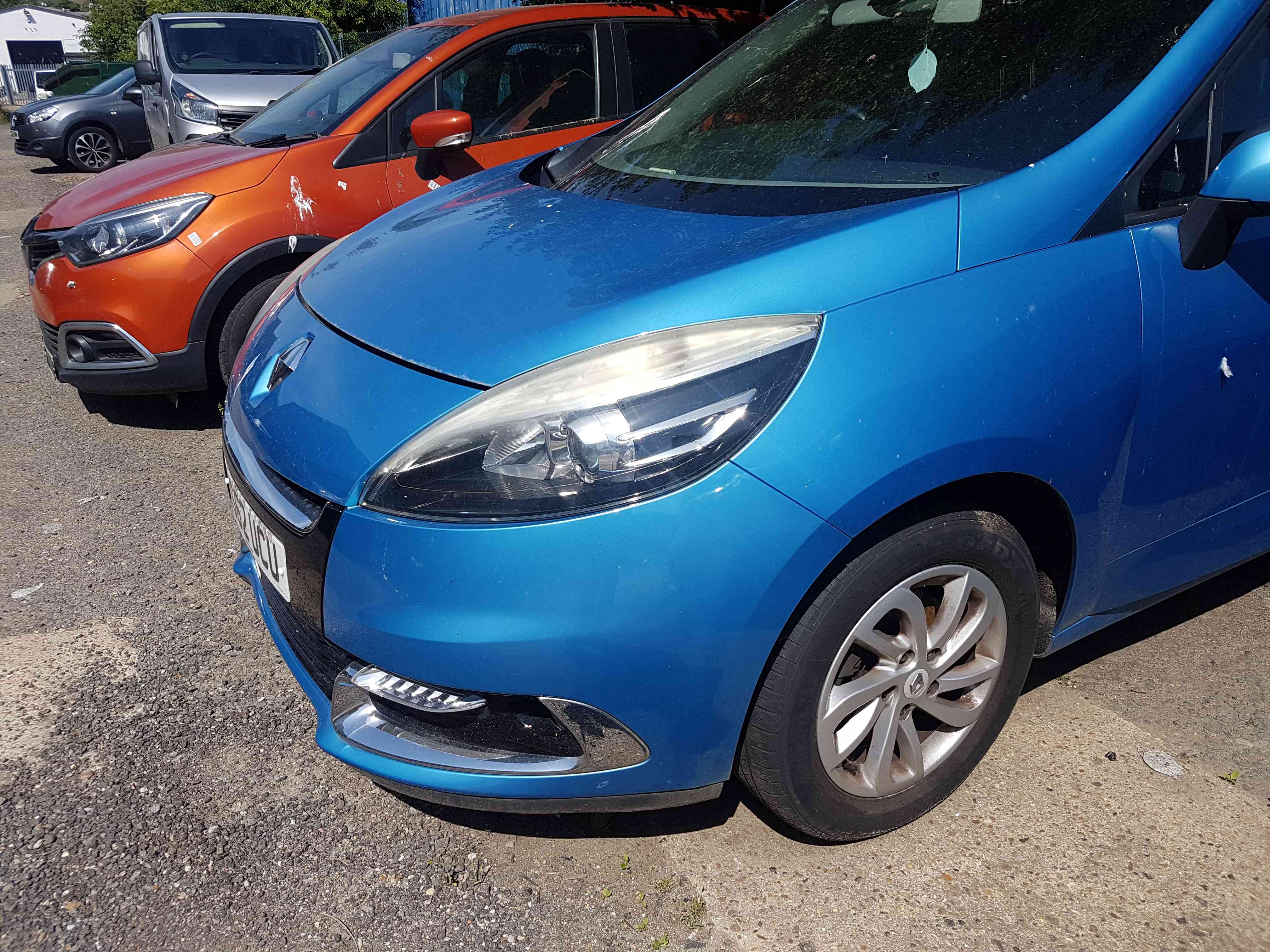 Thumb 5 Renault Scenic MK3 2009-2013 Blue Terpb Front END Lights Bonnet Wings Bumper