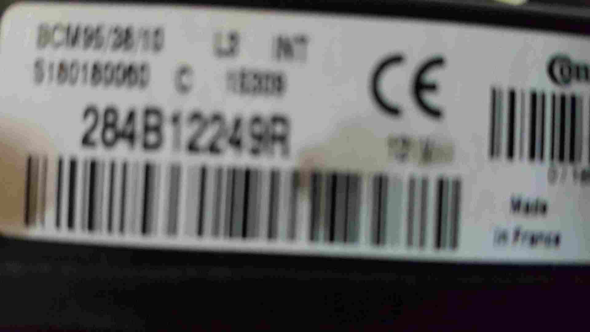 Thumb 2 Renault Scenic MK3 2009-2013 Body Control Module BCM 284B12249R