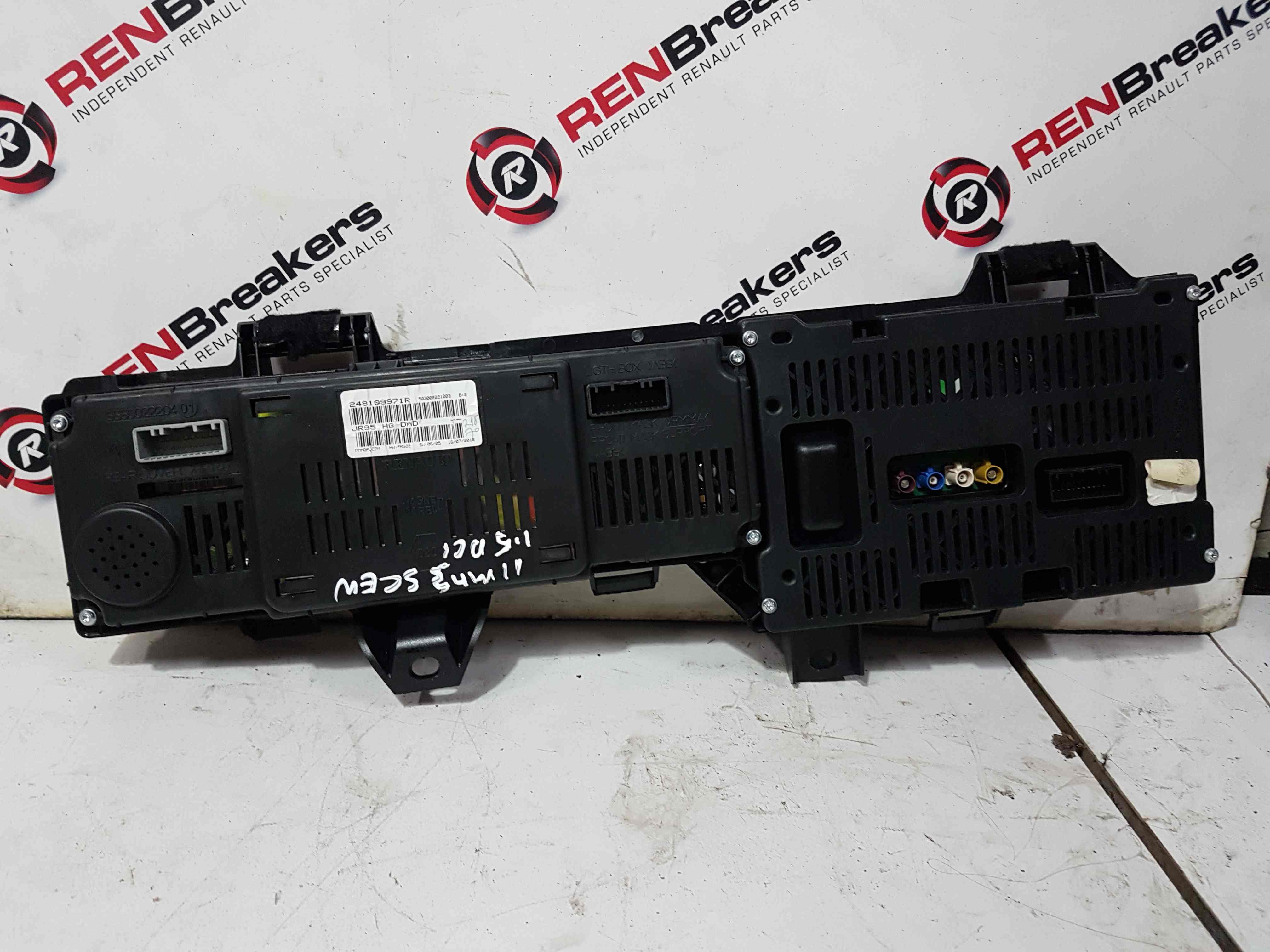 Thumb 10 Renault Scenic MK3 2009-2013 Dashboard Instrument Panel Clocks 248109971R 116k