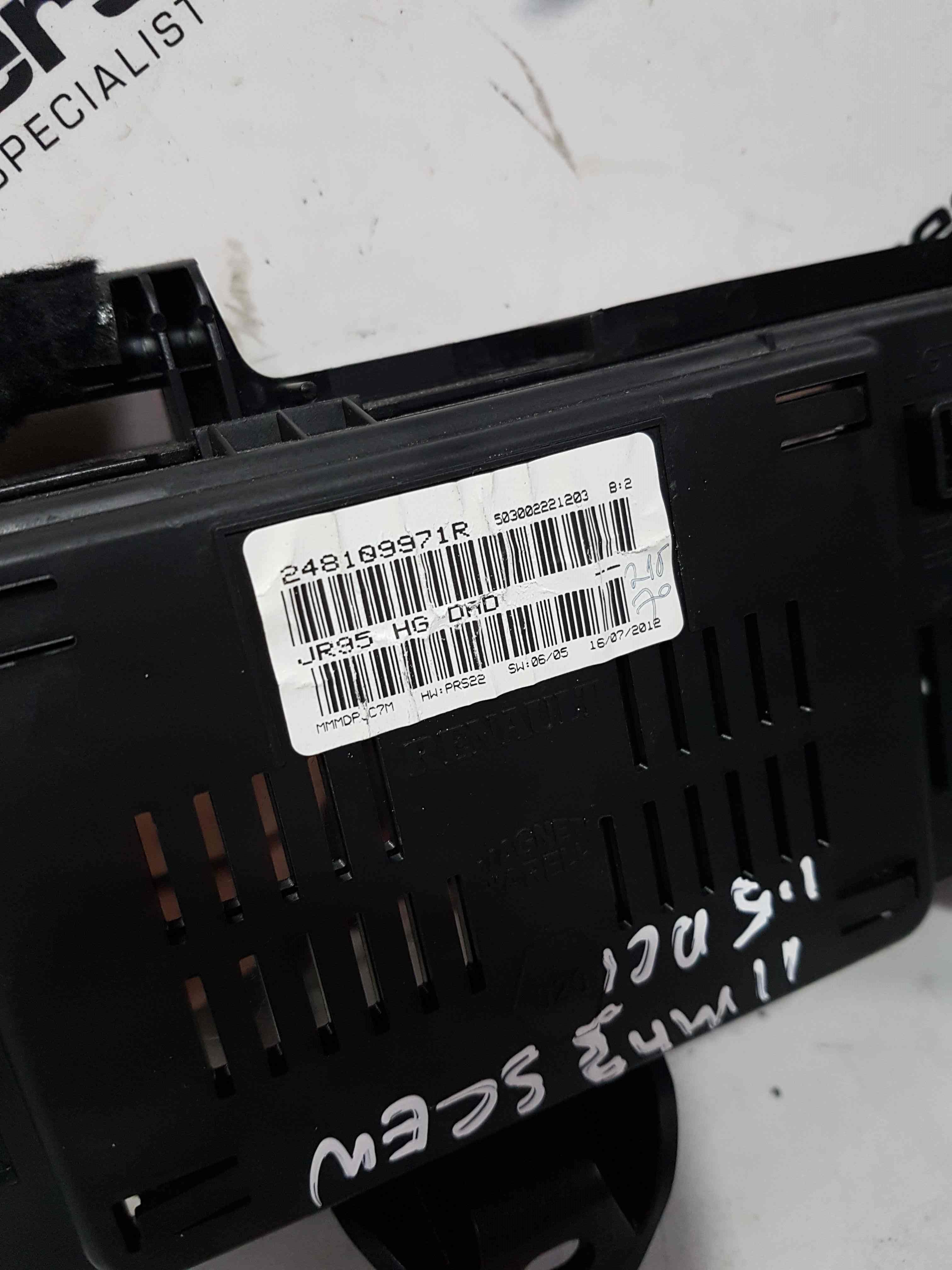 Renault Scenic MK3 2009-2013 Dashboard Instrument Panel Clocks 248109971R 116k